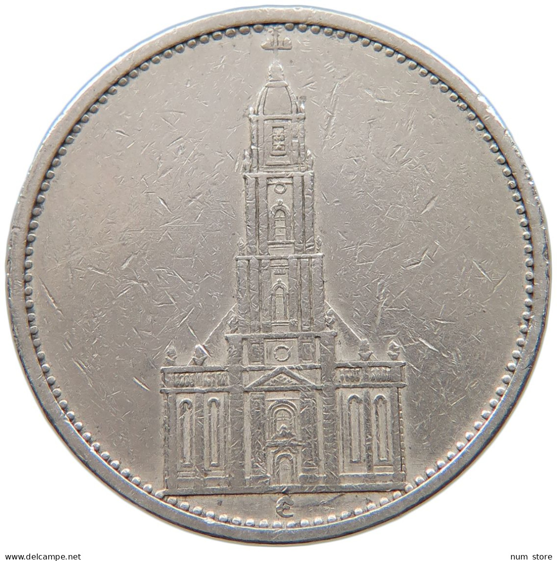 DRITTES REICH 5 MARK 1935 E  #a048 0305 - 5 Reichsmark