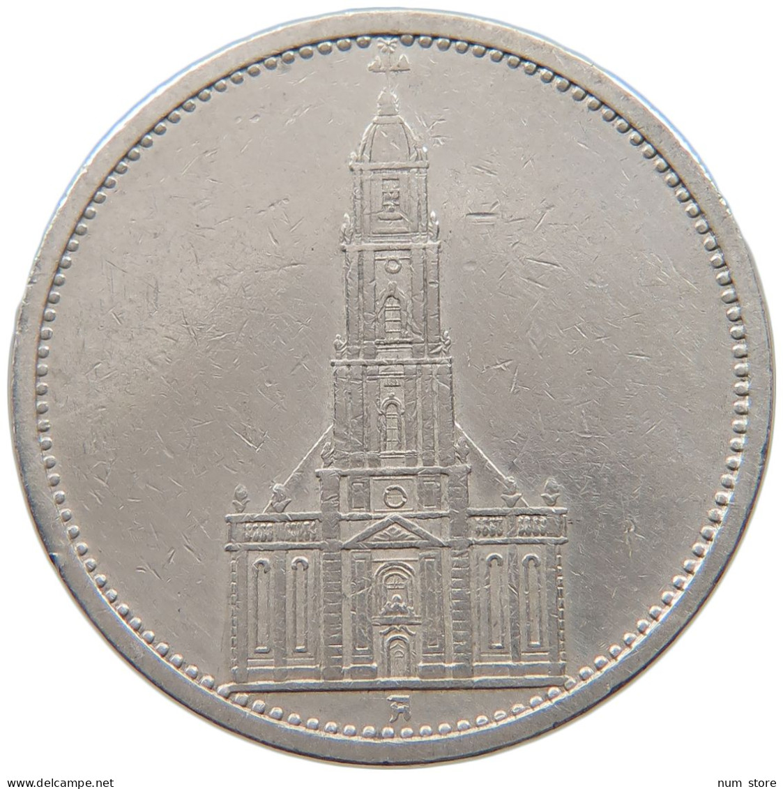 DRITTES REICH 5 MARK 1934 A  #a048 0309 - 5 Reichsmark