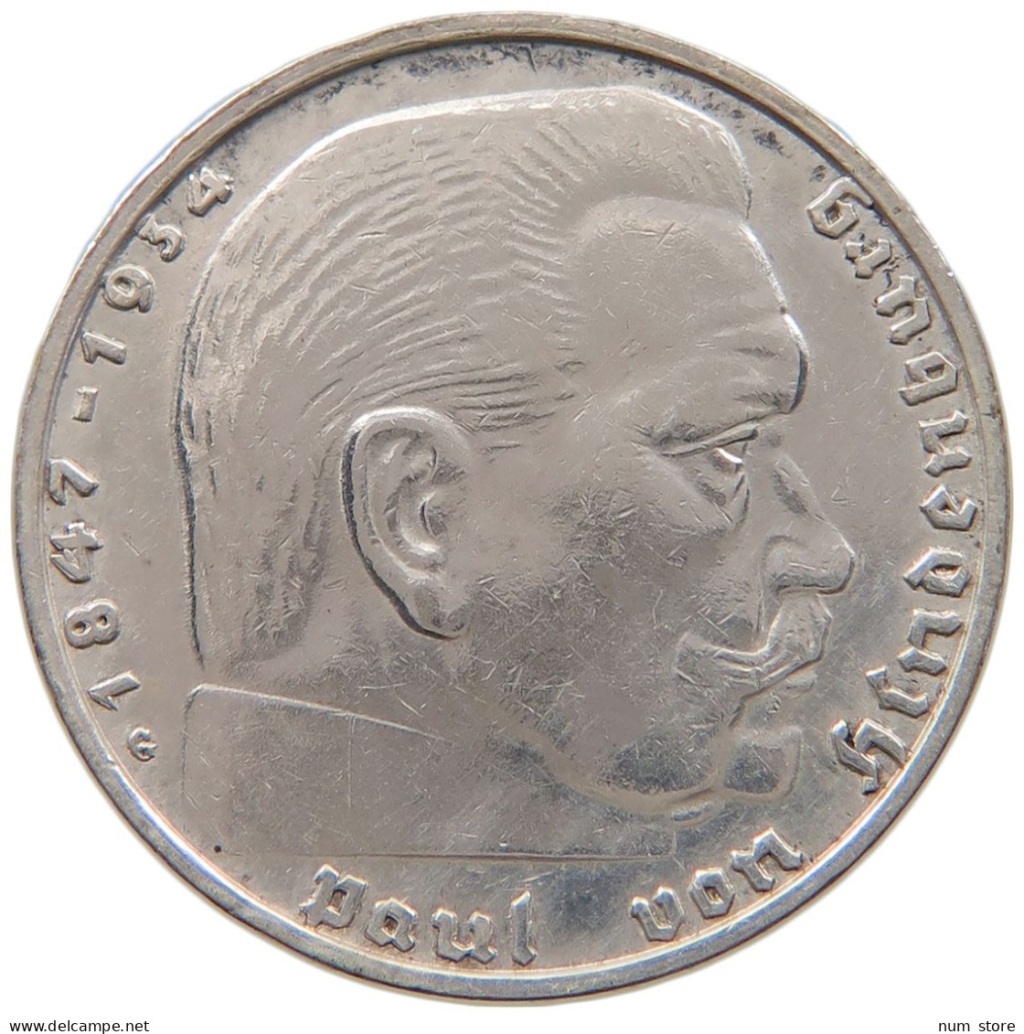 DRITTES REICH 2 MARK 1939 G  #a048 0487 - 2 Reichsmark