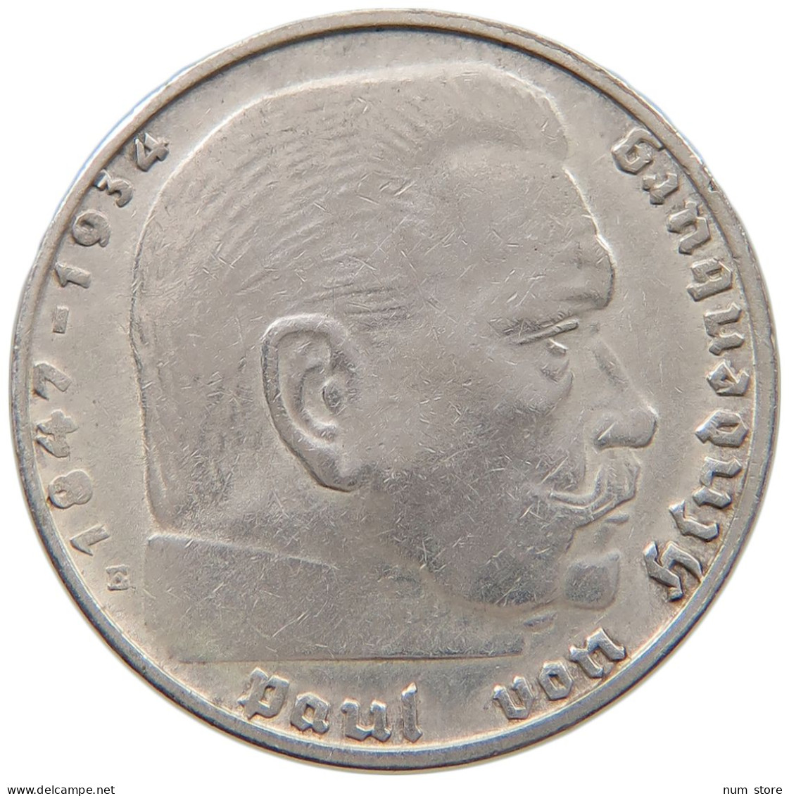 DRITTES REICH 2 MARK 1938 E  #a049 0039 - 2 Reichsmark