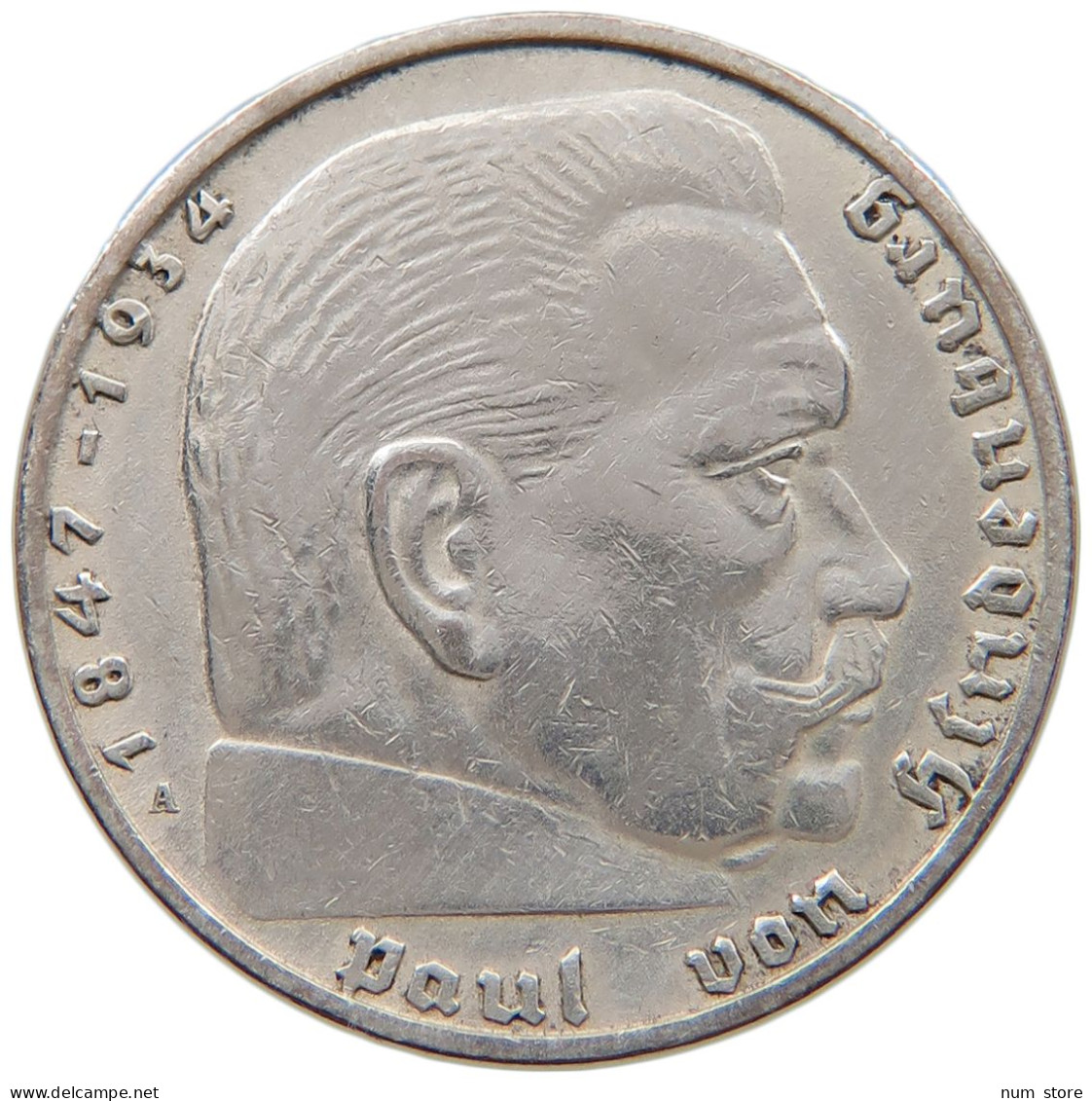 DRITTES REICH 2 MARK 1938 A  #a049 0151 - 2 Reichsmark