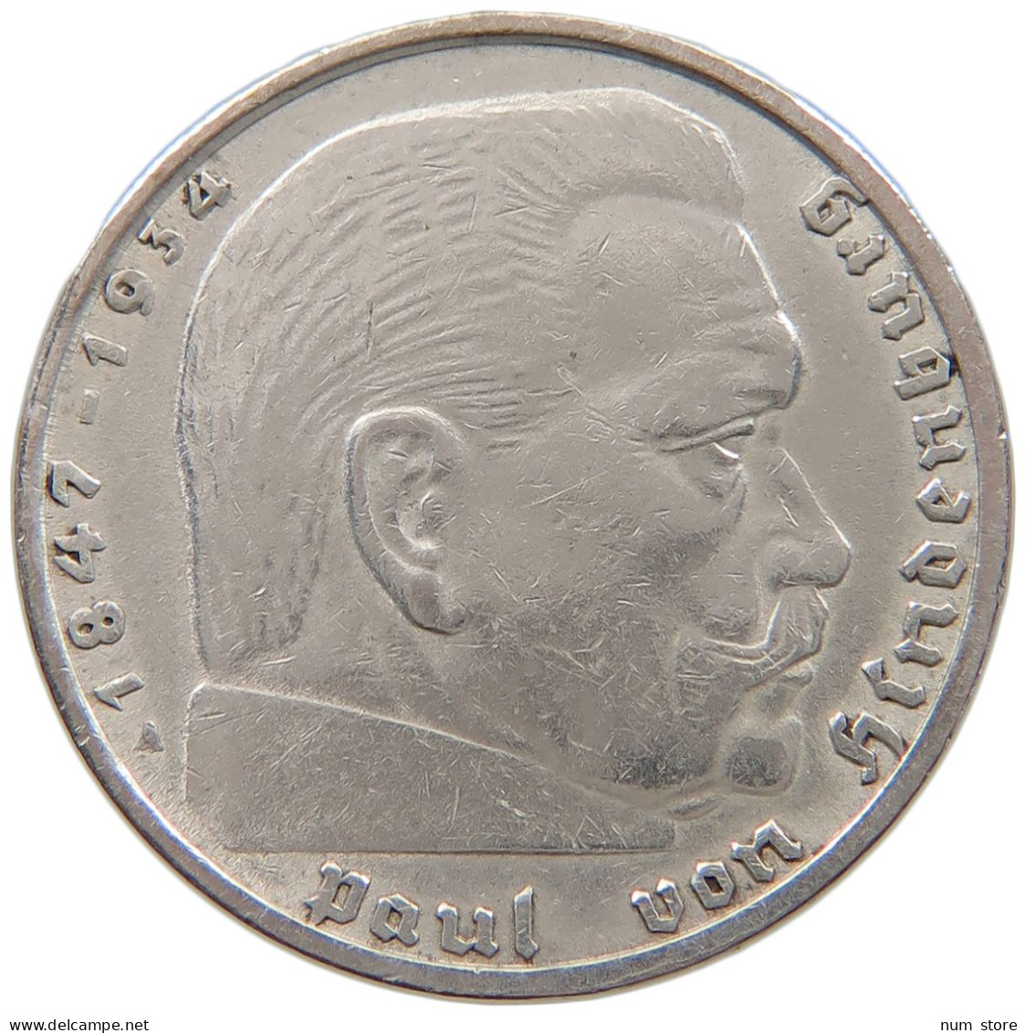 DRITTES REICH 2 MARK 1937 A  #a048 0409 - 2 Reichsmark