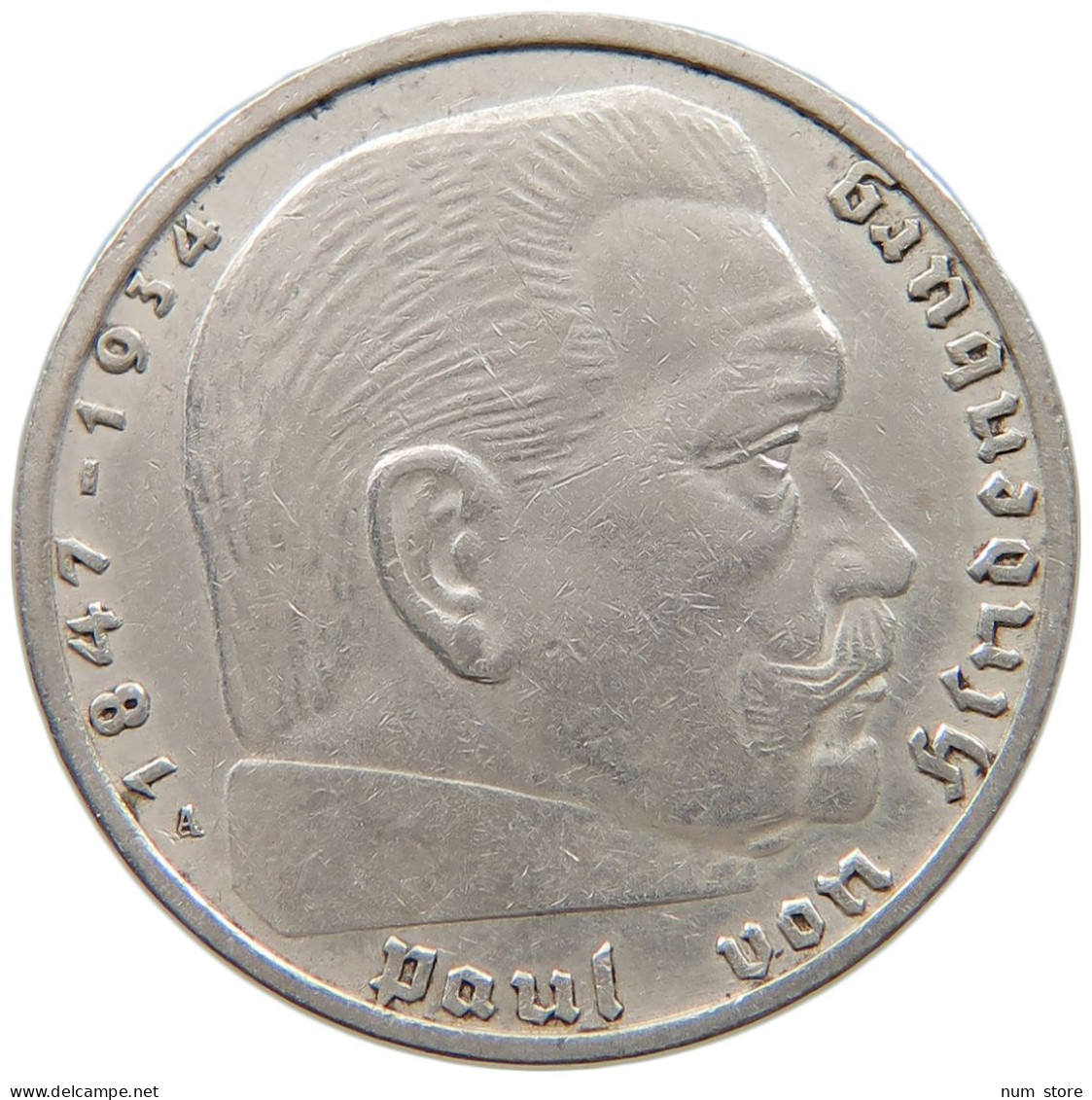DRITTES REICH 2 MARK 1937 A  #a048 0413 - 2 Reichsmark