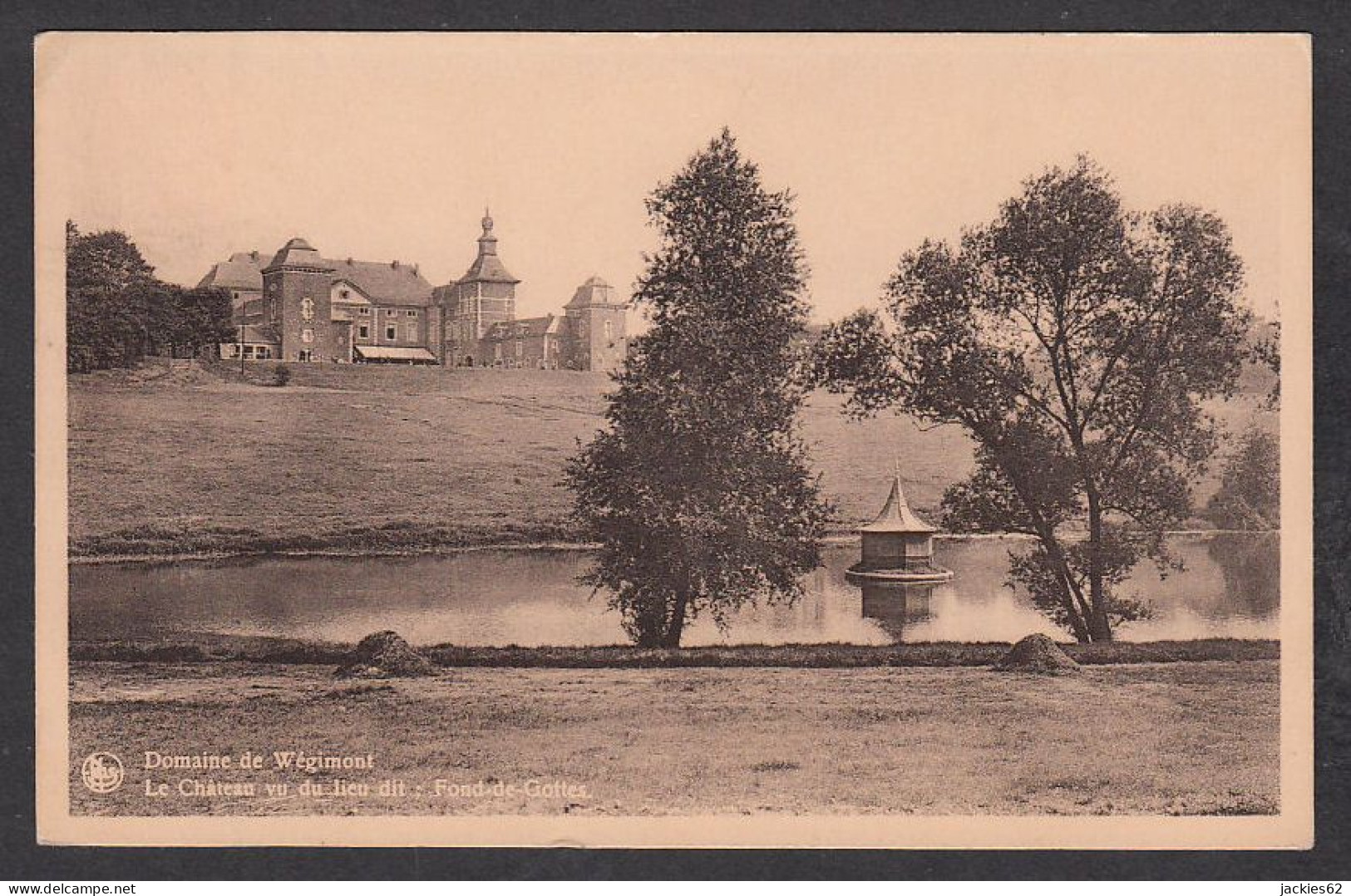 105391/ AYENEUX, Domaine De Wégimont, Le Château Vu Du Lieu Dit Fond-de-Gottes - Soumagne