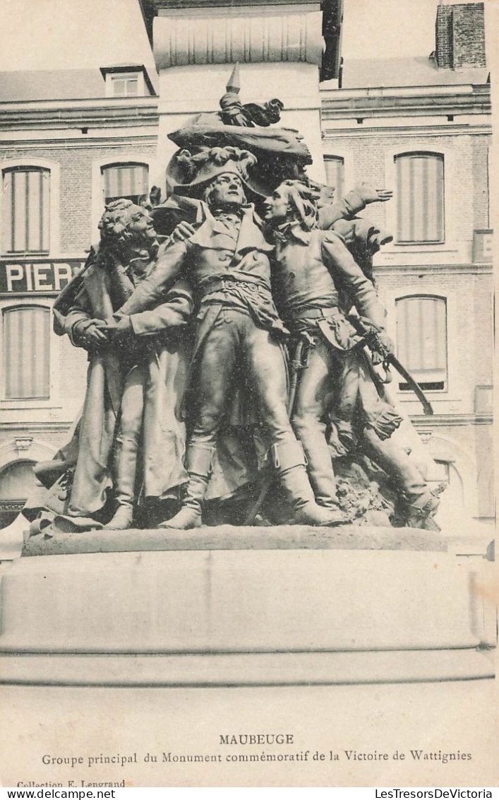 FRANCE - Maubeuge - Groupe Principal Du Monument Commémoratif De La Victoire De Wattignies - Carte Postale Ancienne - Maubeuge