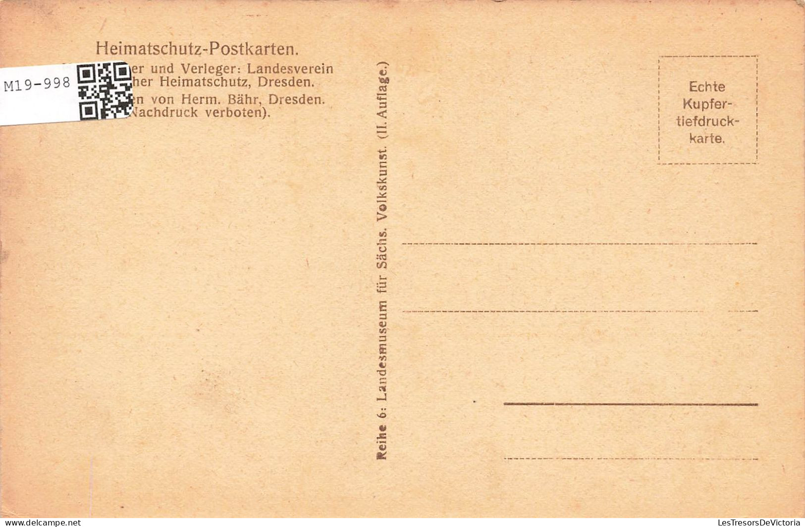 MUSÉES - Landesverein - Carte Postale Ancienne - Musées