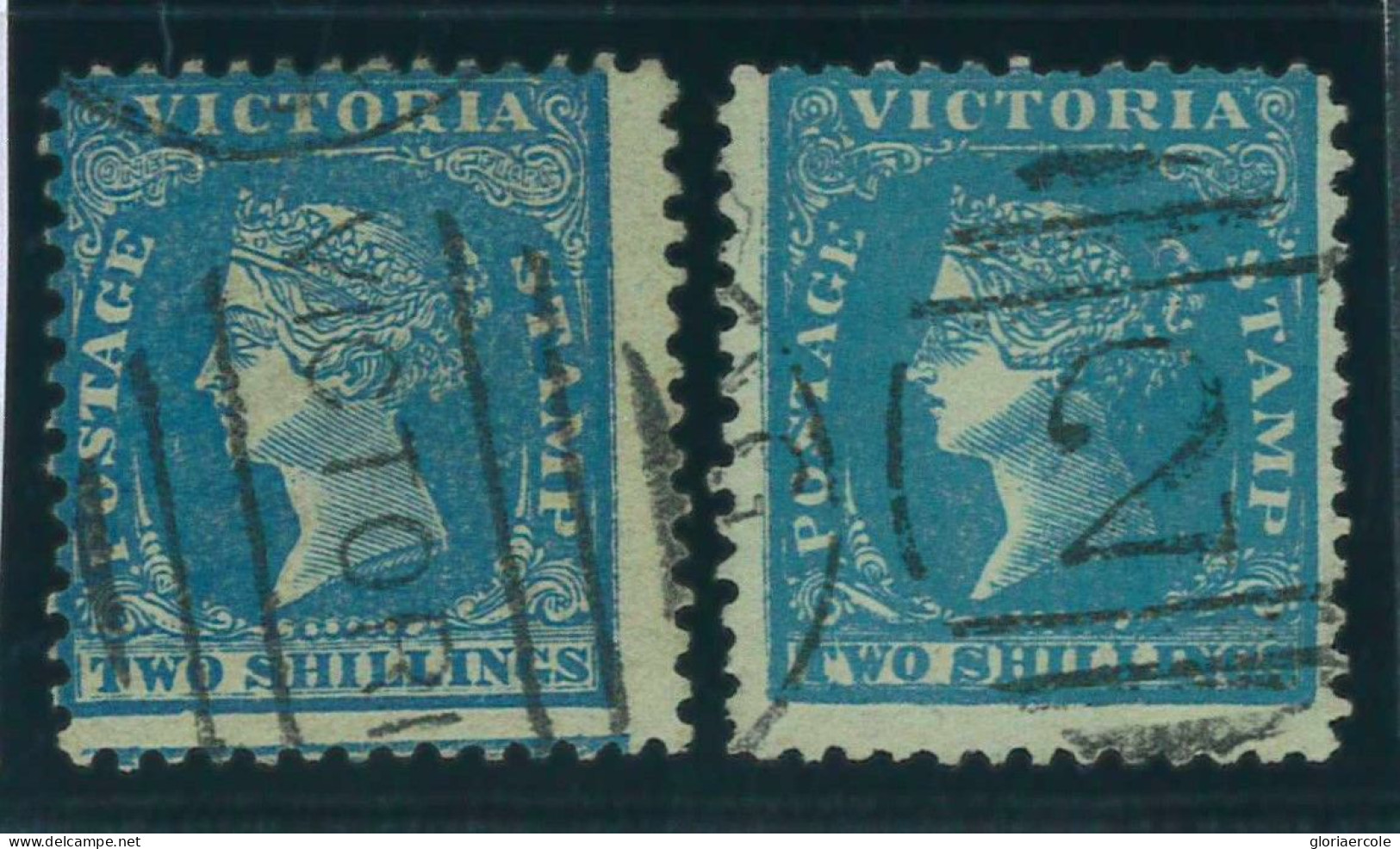 P2019 - VICTORIA , SG 129 A + 130 C? , SC. 28 X 2 - Other & Unclassified