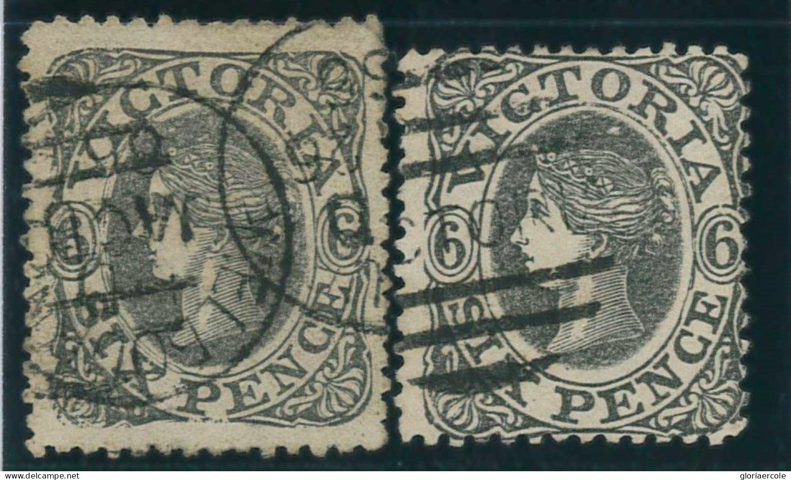 P2018 - VICTORIA , SG107 CA, SC. 71 C , X 2 - Other & Unclassified