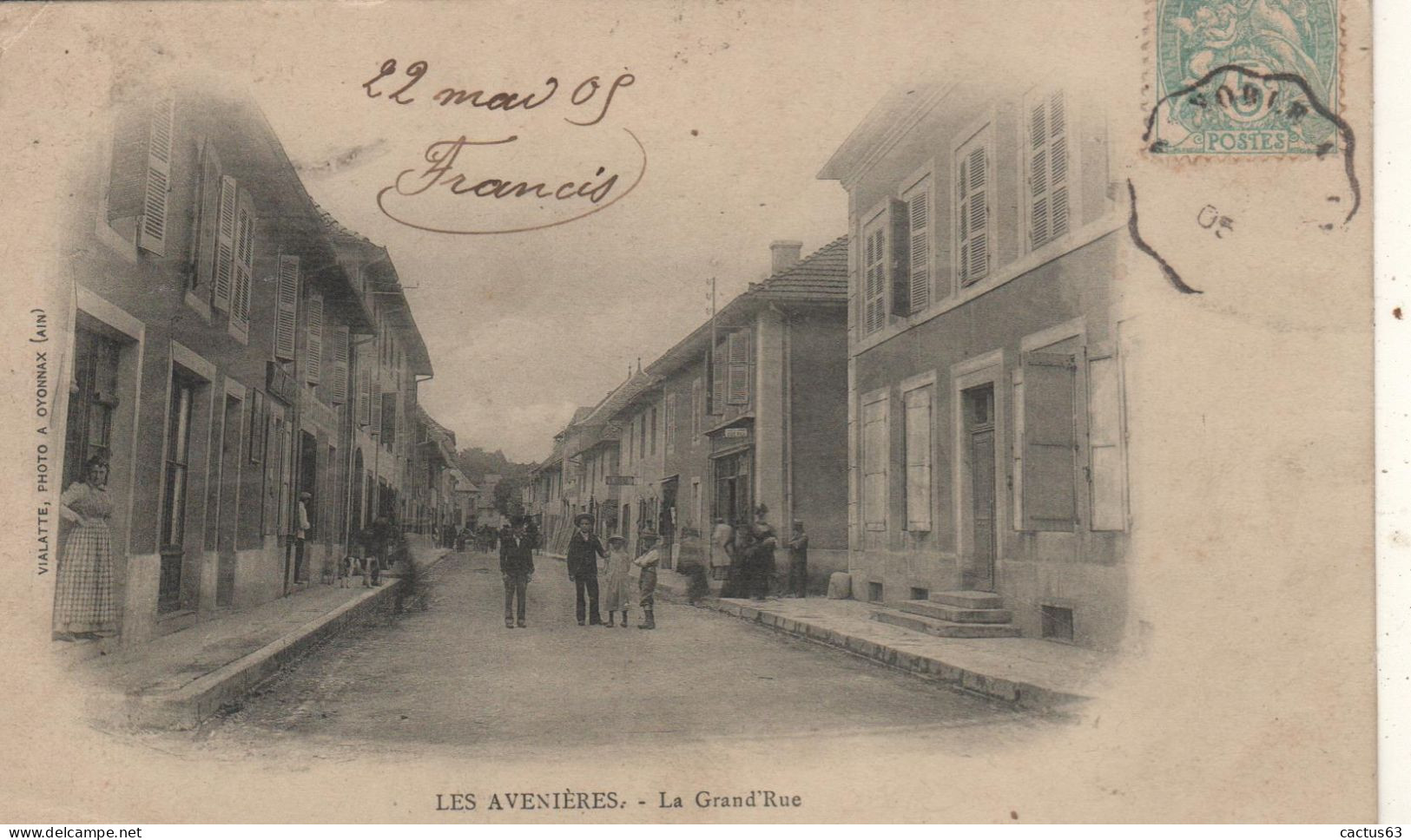 LES AVENIERES La Grand'rue - Les Avenières