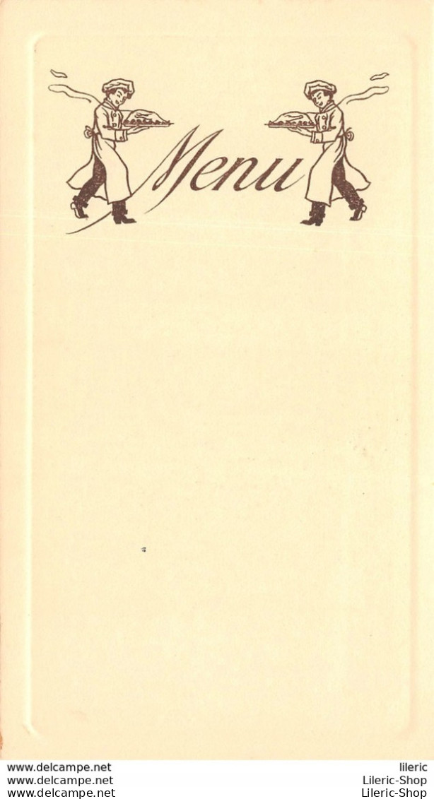 MENU VIERGE // C. DURAN -PORTRAIT DU PEINTRE FRANCAIS - EDITE PAR A. GIRARD - Menú