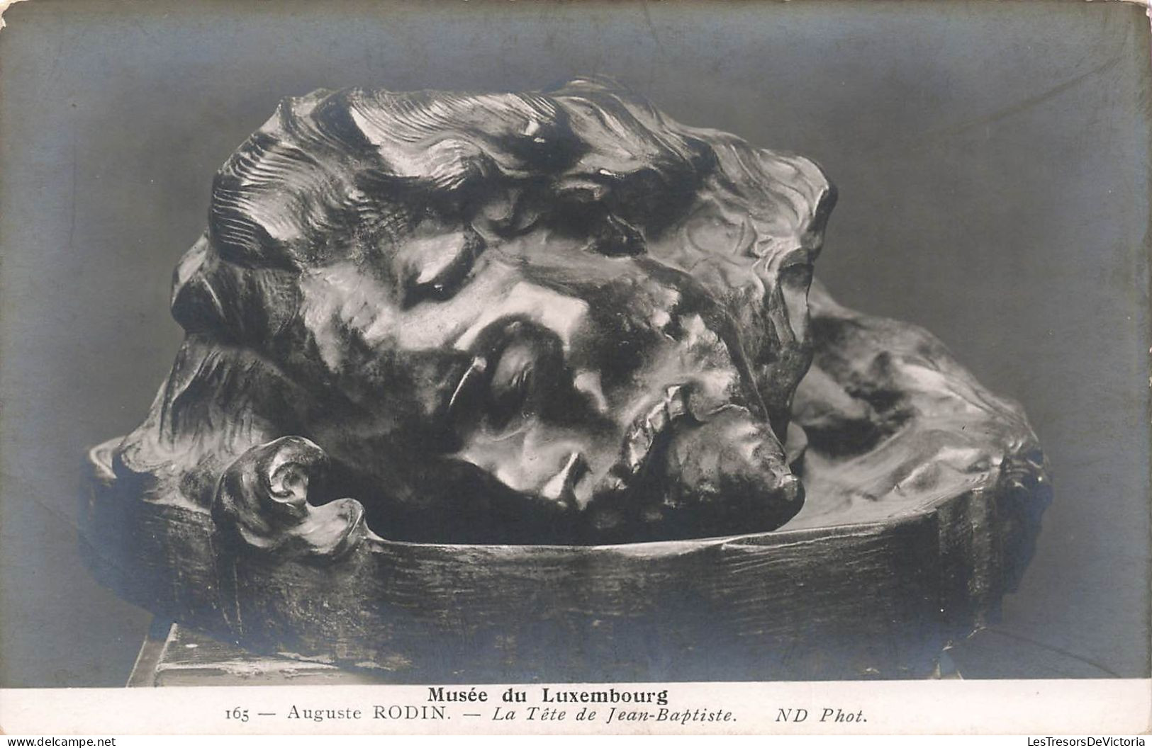 MUSÉES - Musée Du Luxembourg - Auguste Rodin - La Tête De Jean-Baptiste - Carte Postale Ancienne - Musées