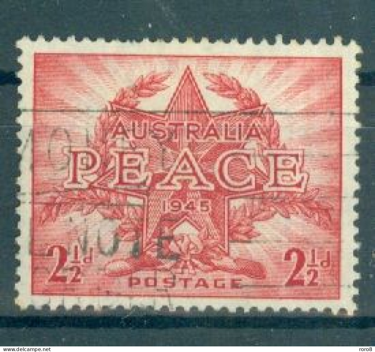 AUSTRALIE - N°149 Oblitéré. Anniversaire De La Victoire. - Used Stamps