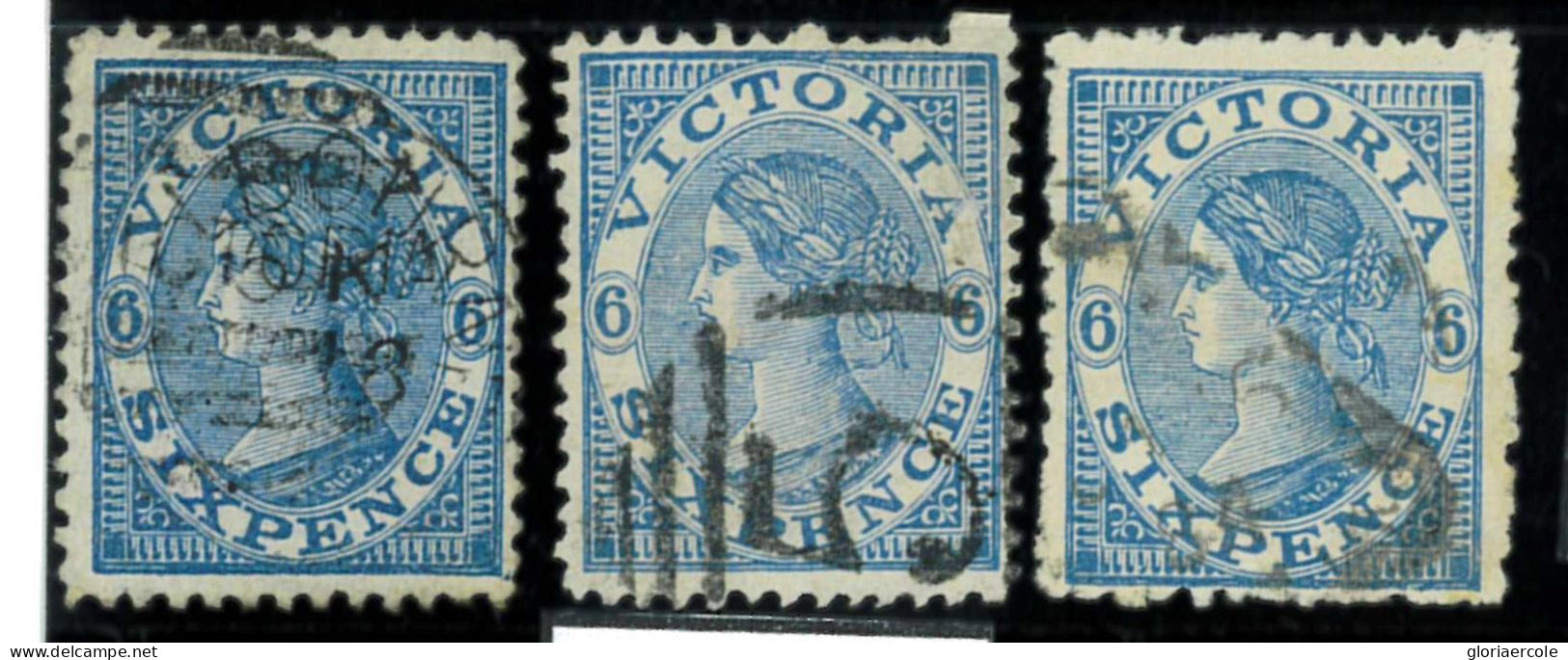 P2025 - VICTORIA , SG 145 D , SC. 116 . 3 SAMPLES. - Altri & Non Classificati