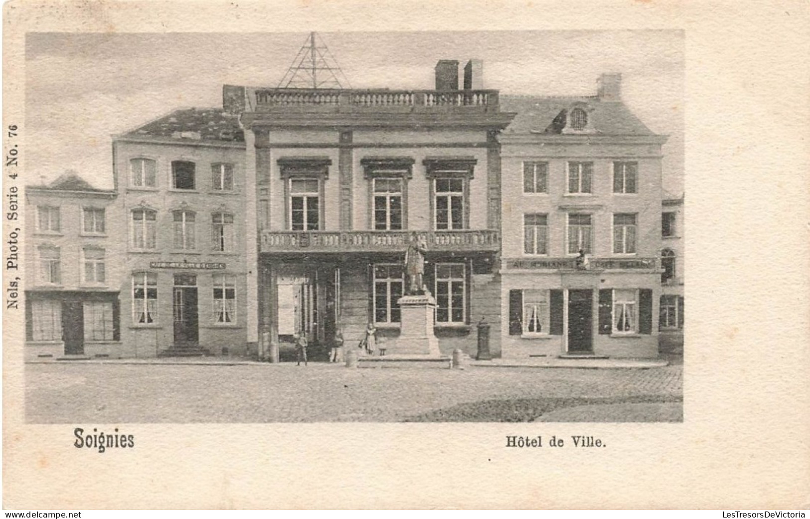 BELGIQUE - Soignies - Hôtel De Ville - Carte Postale Ancienne - Soignies