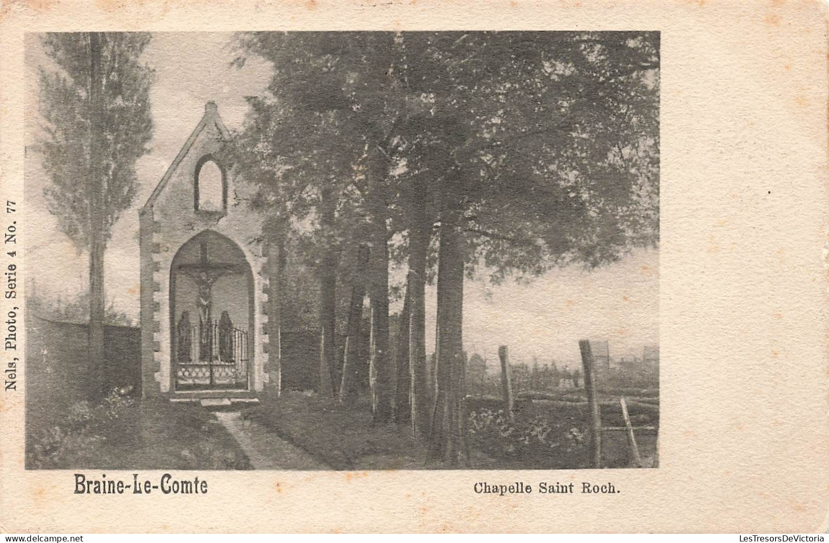 BELGIQUE - Braine Le Comte - Chapelle Saint Roch - Carte Postale Ancienne - Braine-le-Comte