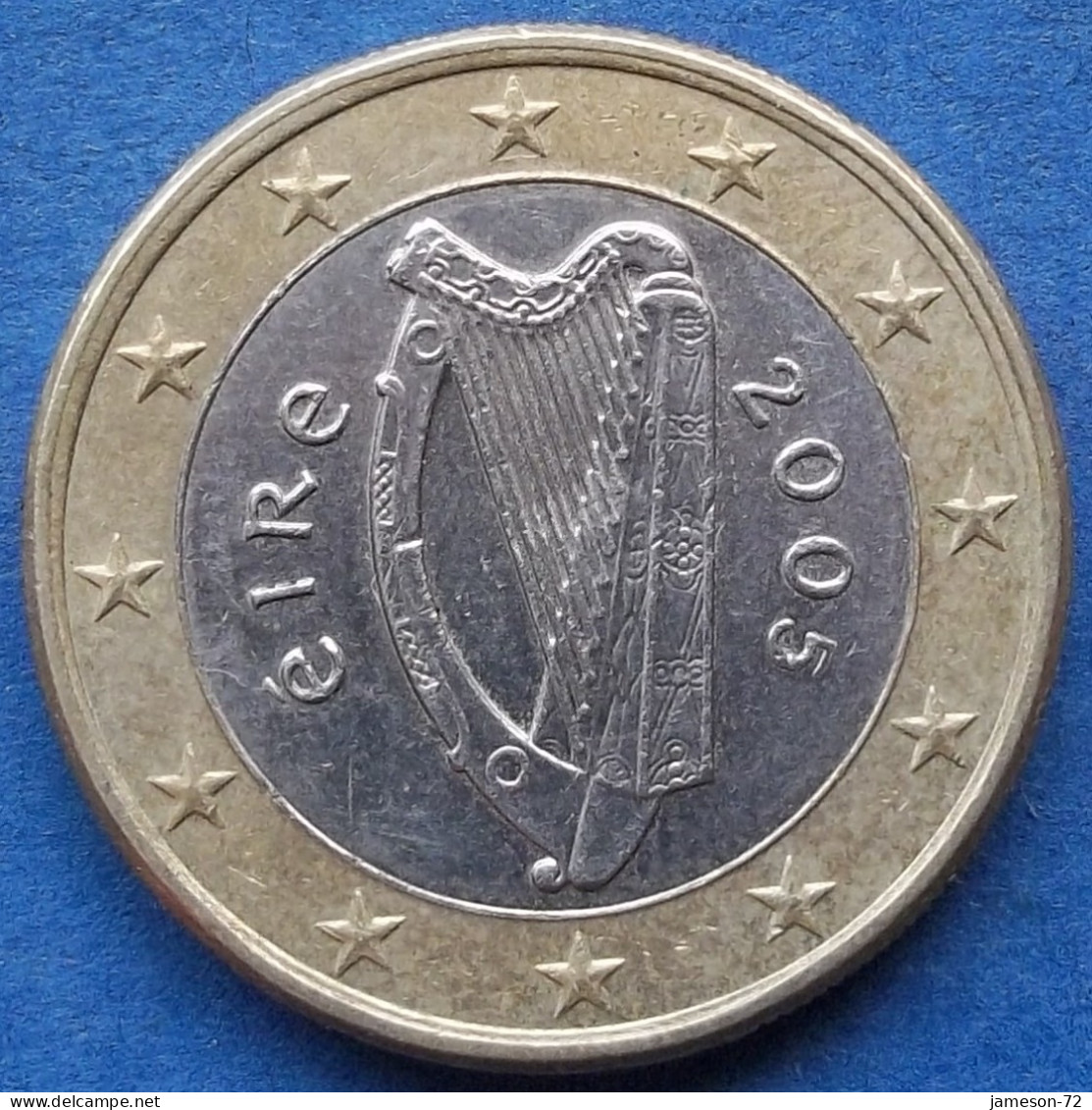 IRELAND - 1 Euro 2005 KM# 38 Euro Coinage (2002) - Edelweiss Coins - Ierland