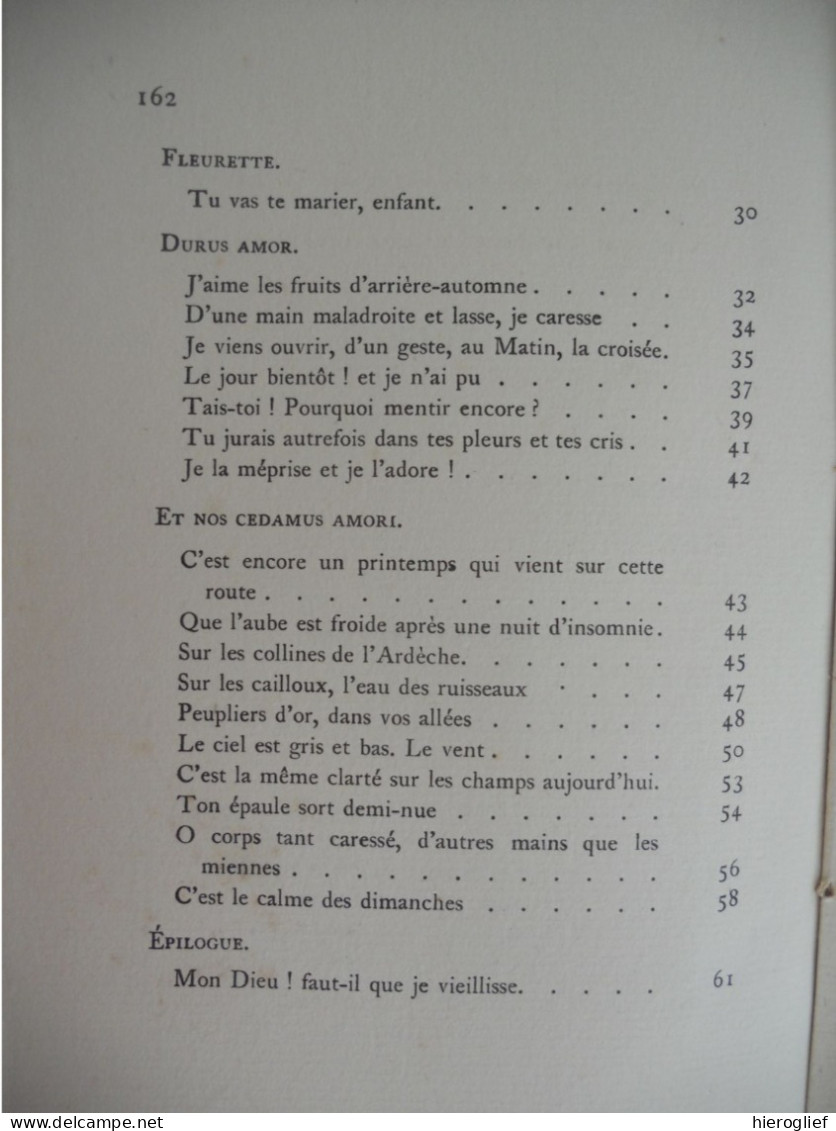 SUB TEGMINE FAGI amours bergeries et jeux par Jean-Marc Bernard 1913 avant-propos de M.S. Mallarmé