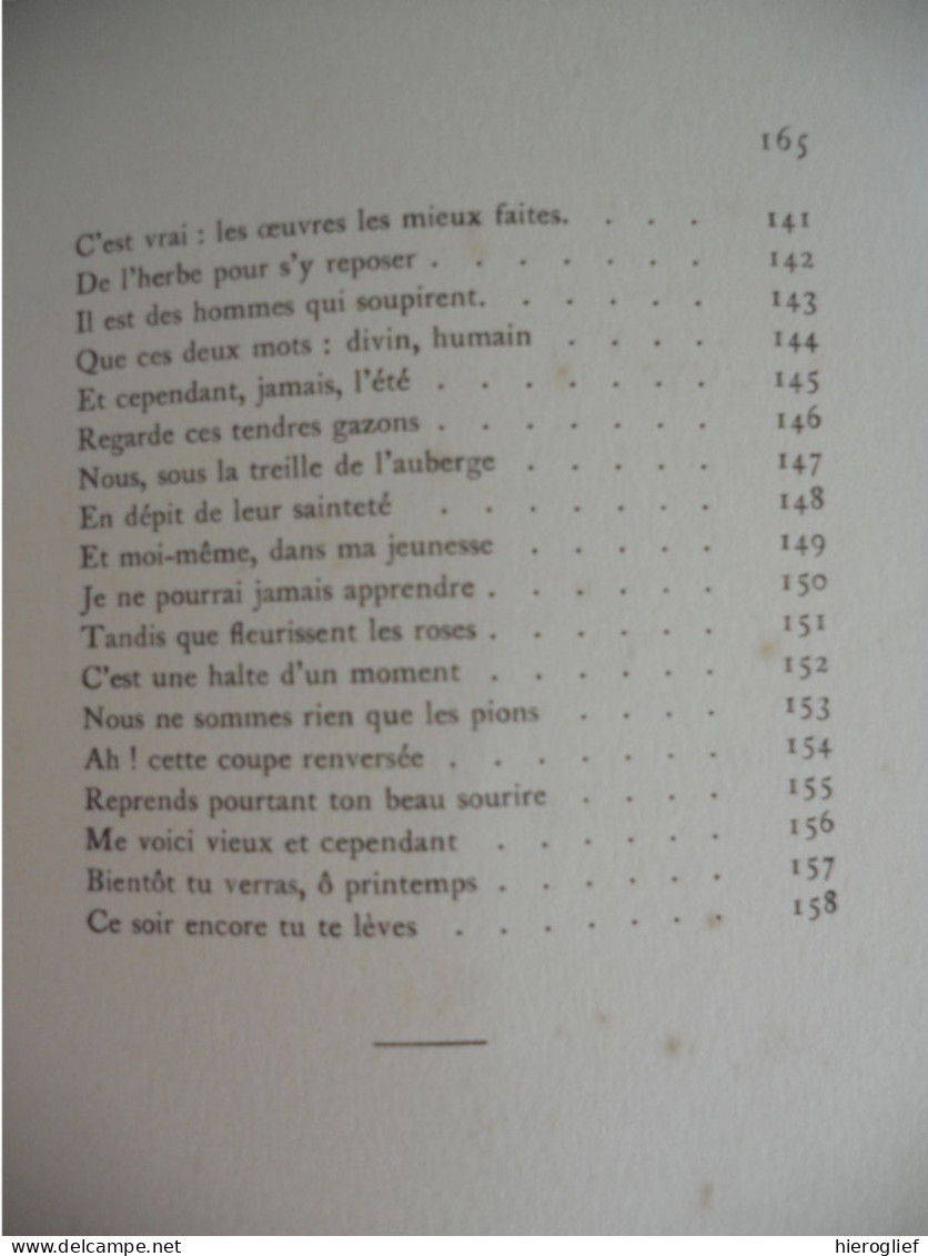 SUB TEGMINE FAGI amours bergeries et jeux par Jean-Marc Bernard 1913 avant-propos de M.S. Mallarmé