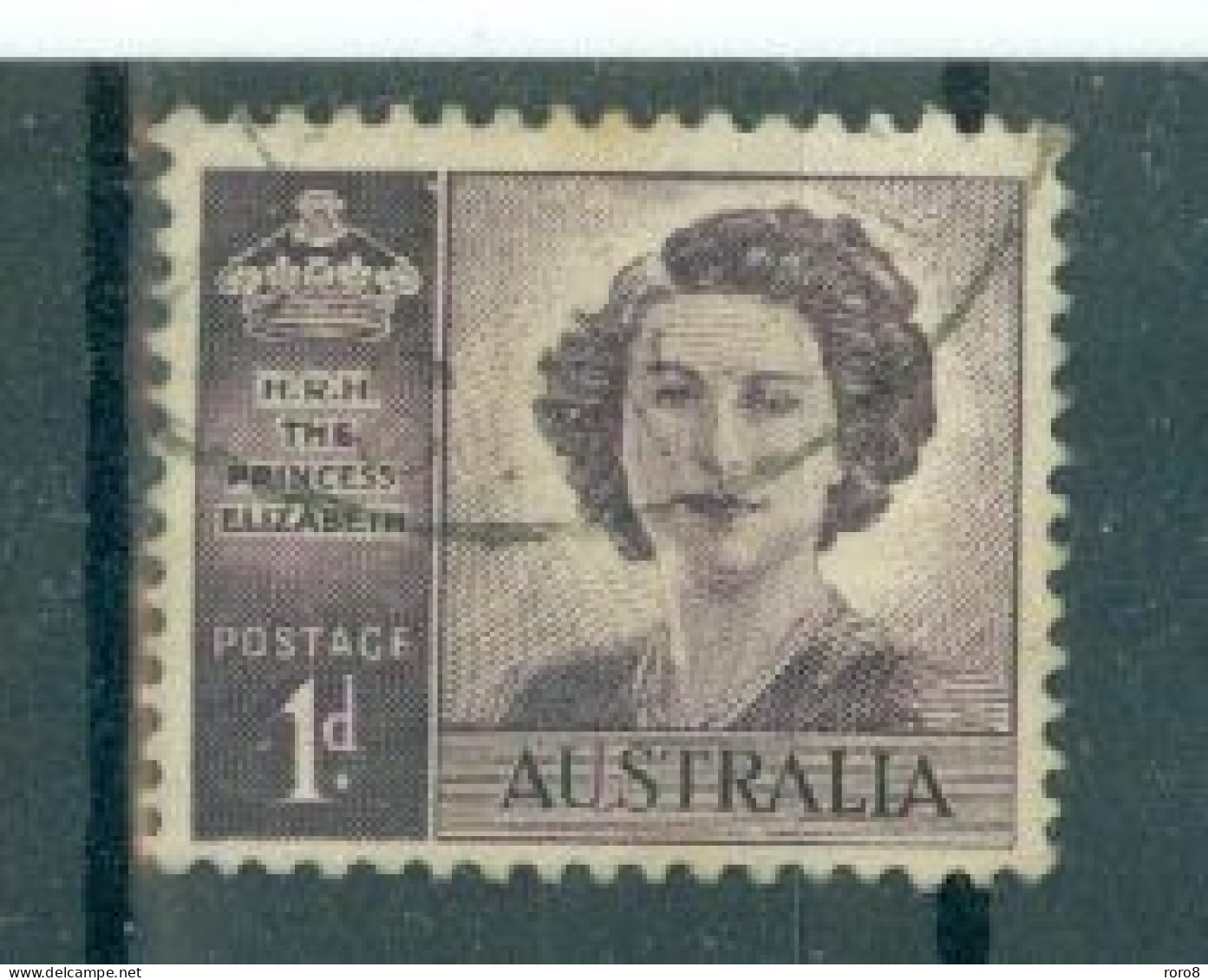 AUSTRALIE - N°155A Oblitéré. Mariage De La Princesse Elizabeth. - Used Stamps