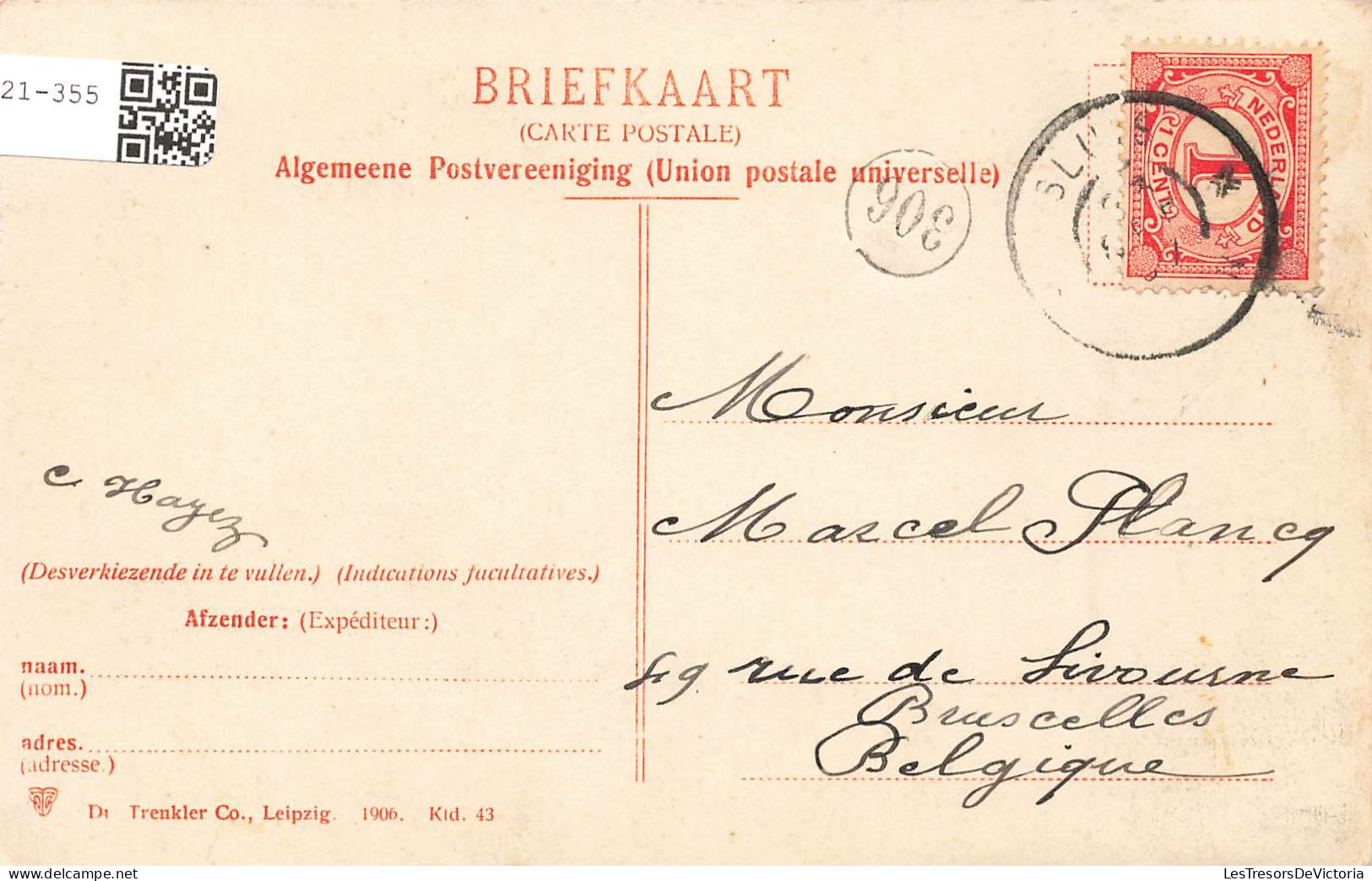 PAYS BAS - Agriculteur De  South Bevelands - Carte Postale Ancienne - Other & Unclassified