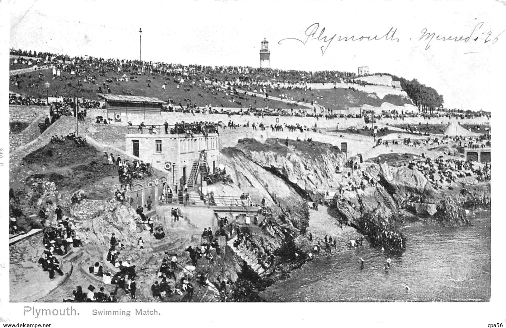 PLYMOUTH - Swimming Match 1908 - Plymouth