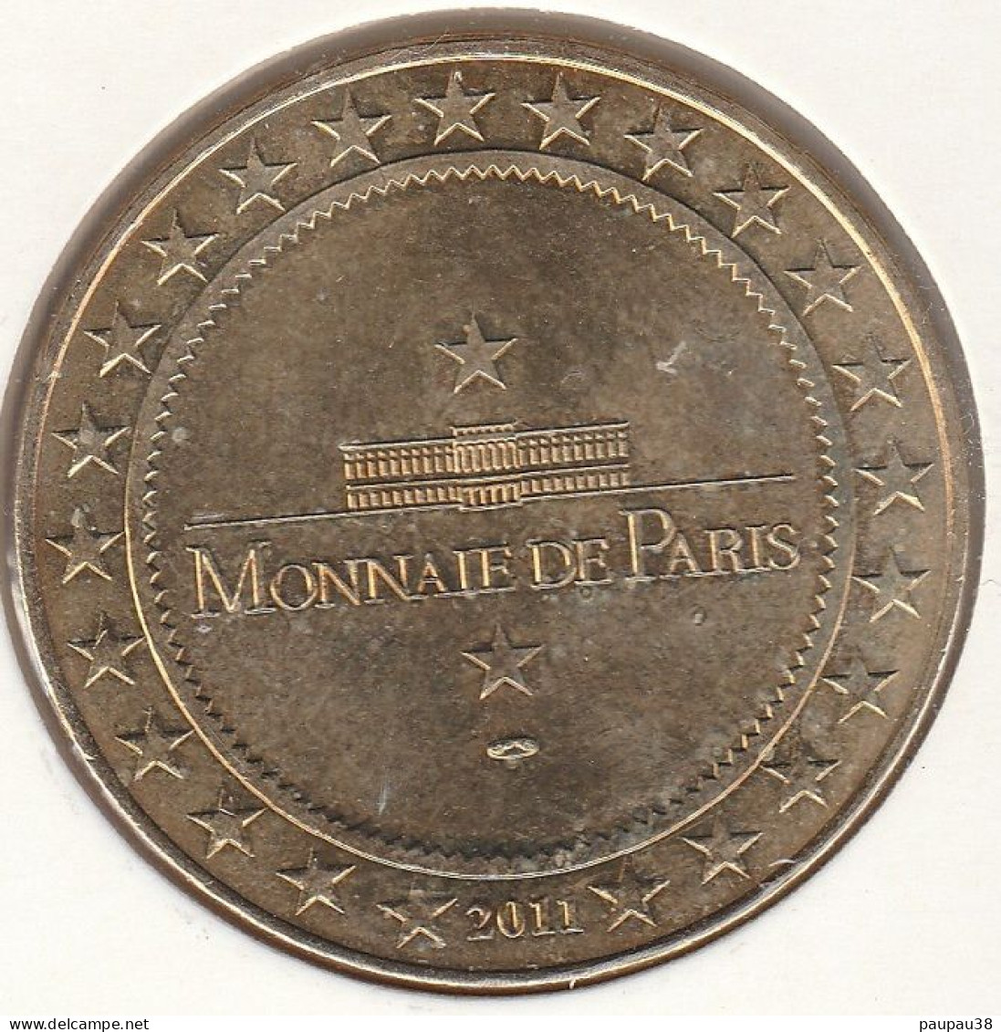 MONNAIE DE PARIS 2011 - 21 PONTAILLER-SUR-SAONE - Pont St-Jean Et Eglise St-Maurice - 2011