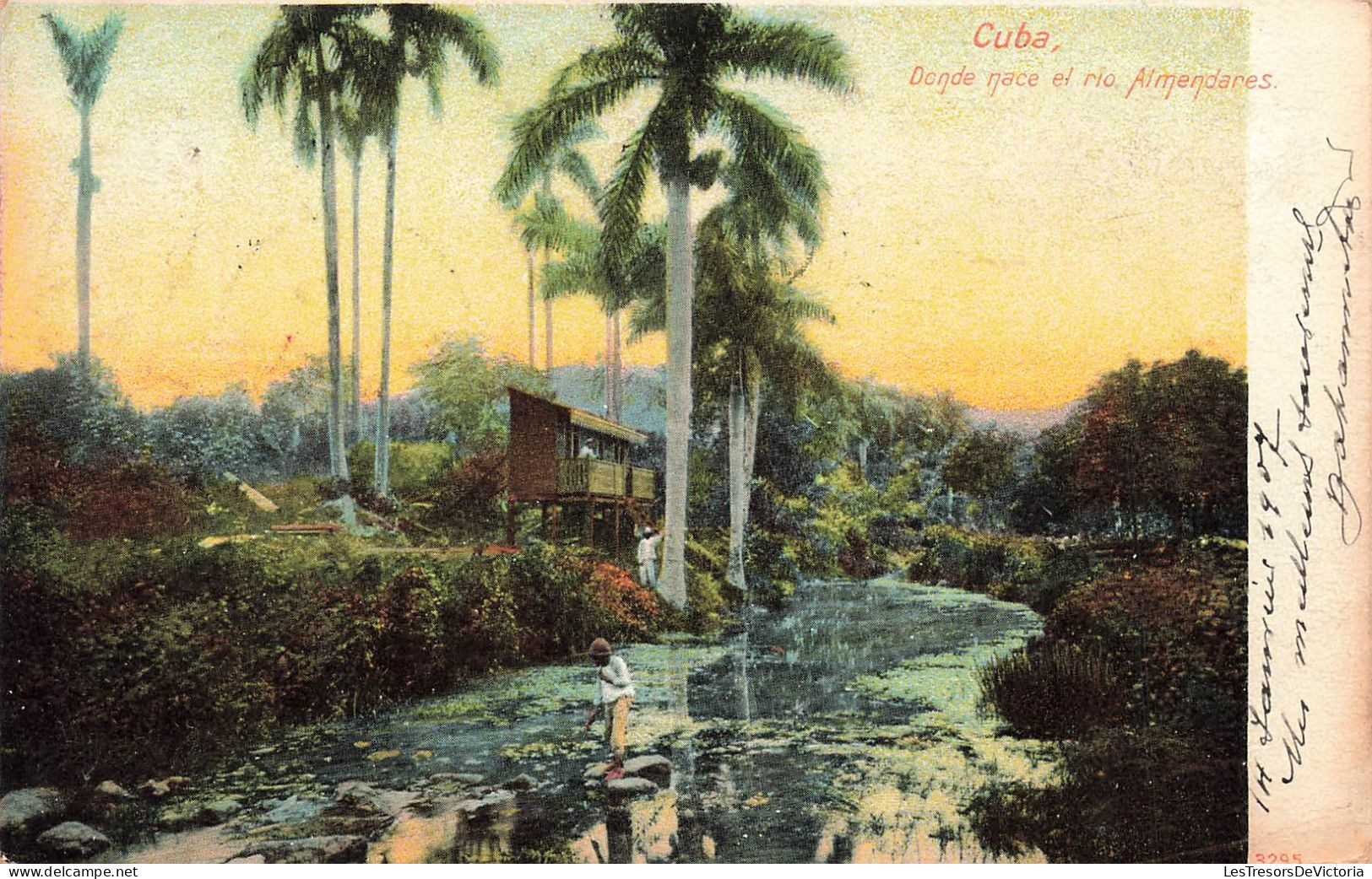 ANTILLES - Cuba - La Rivière Almendares Prend Sa Source - Colorisé - Carte Postale Ancienne - Kuba