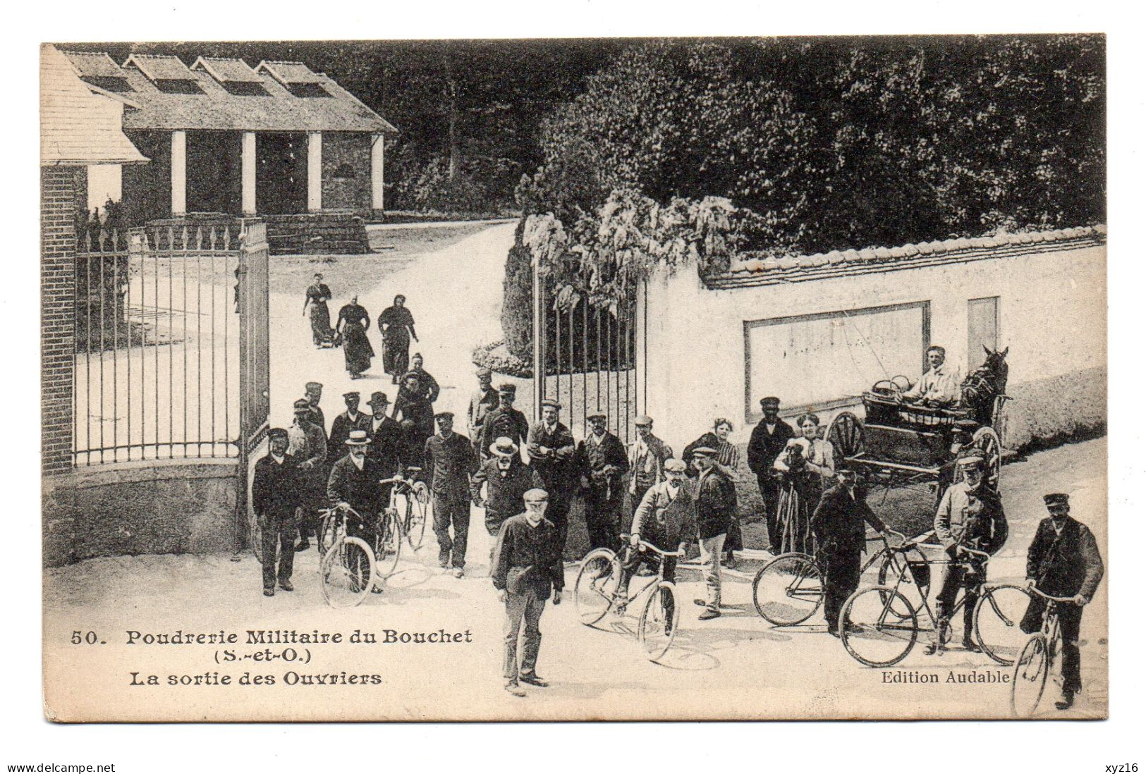 LE BOUCHET Poudrerie La Sortie Des Ouvriers - Vert-le-Petit