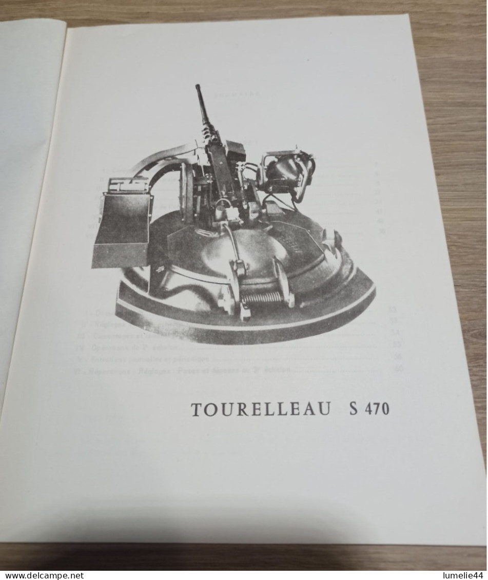 Manuel Atelier Cours Canon Tourelle Tourelle Au S470 - Vehicles