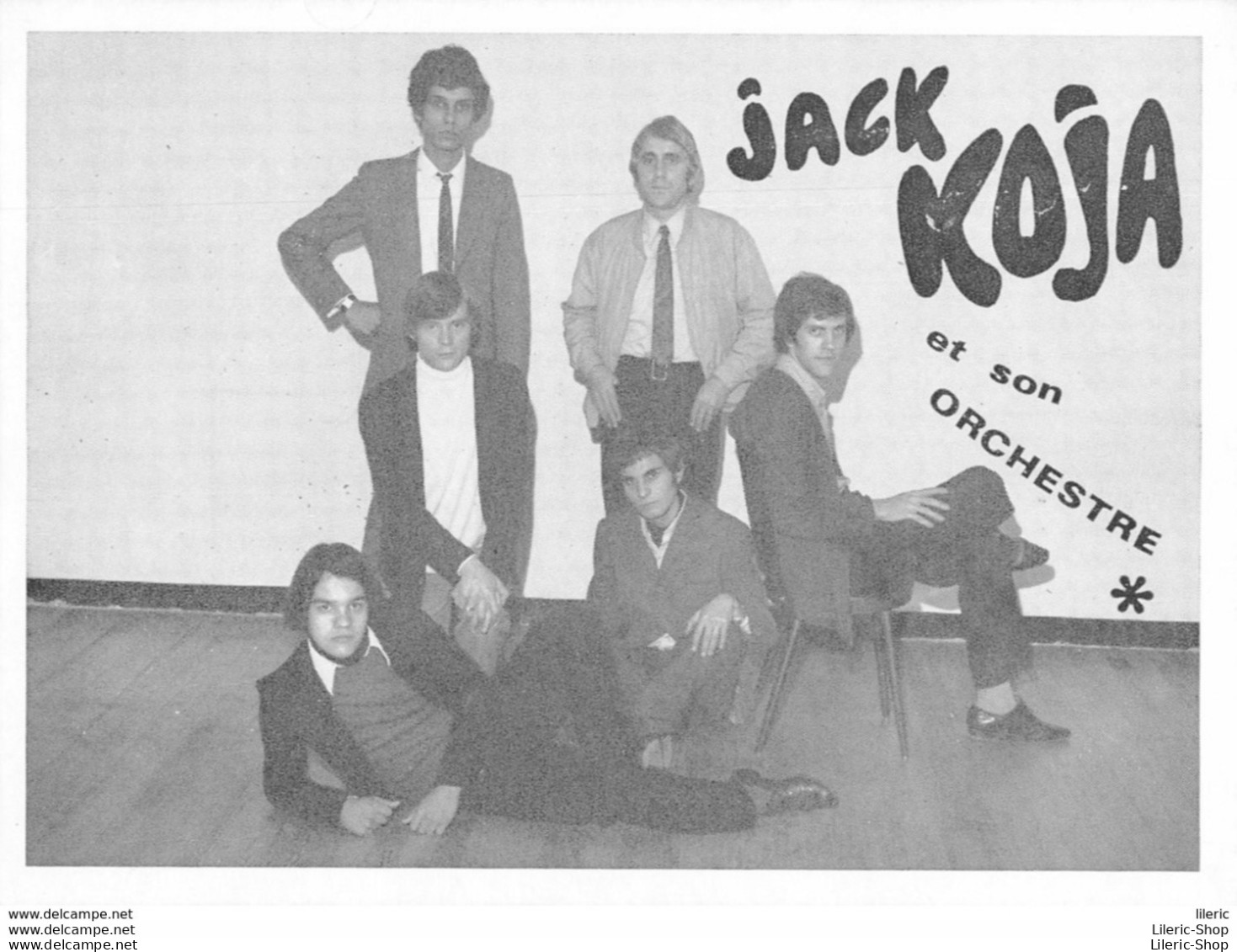 Musique / Valence (26) - Carte Postale Promotionnelle Jack Koja(Kojakian) Et Son Orchestre - - Musica E Musicisti