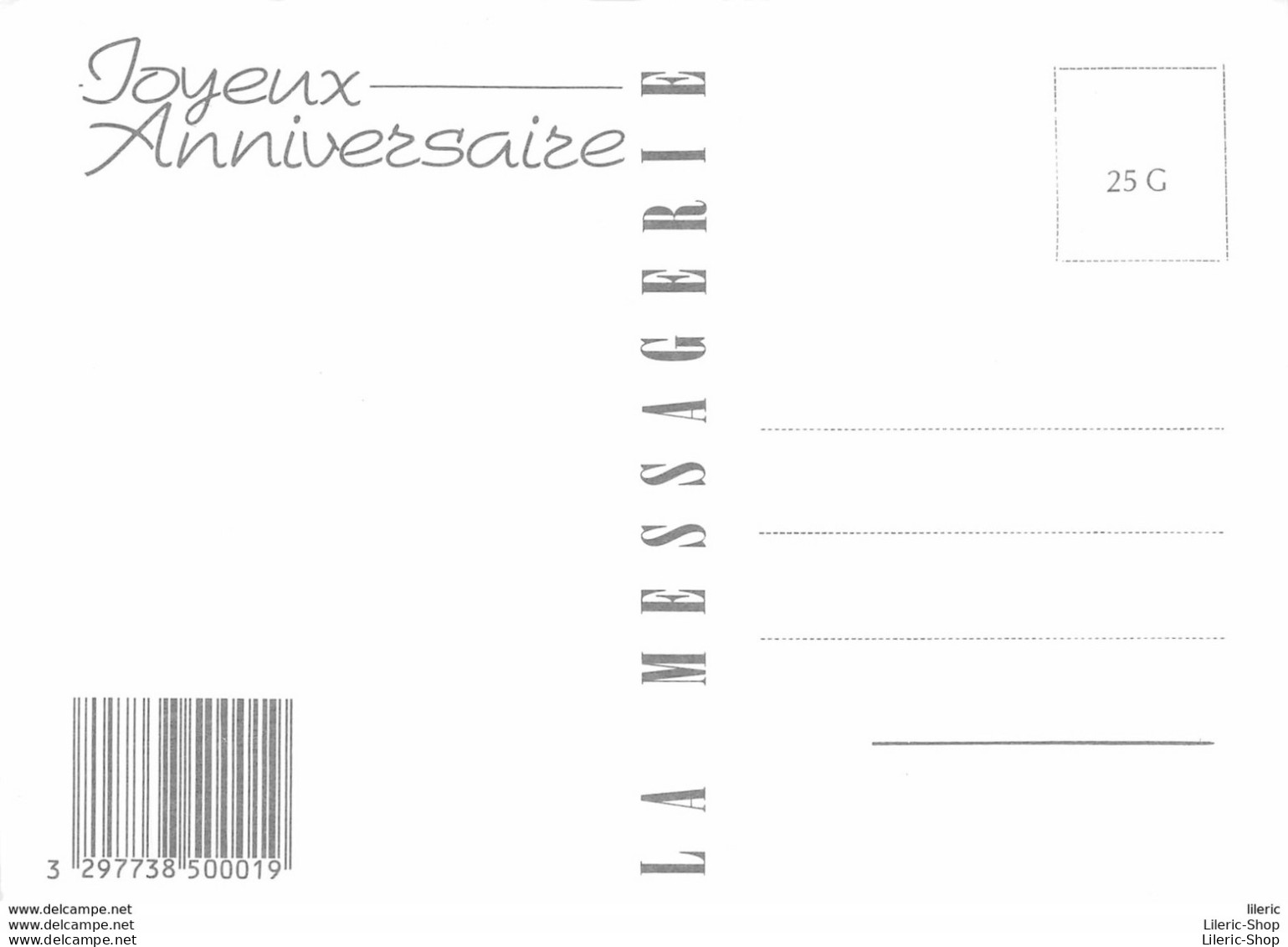 Joyeux Anniversaire / Chouette - Éd. La Messagerie - Birthday