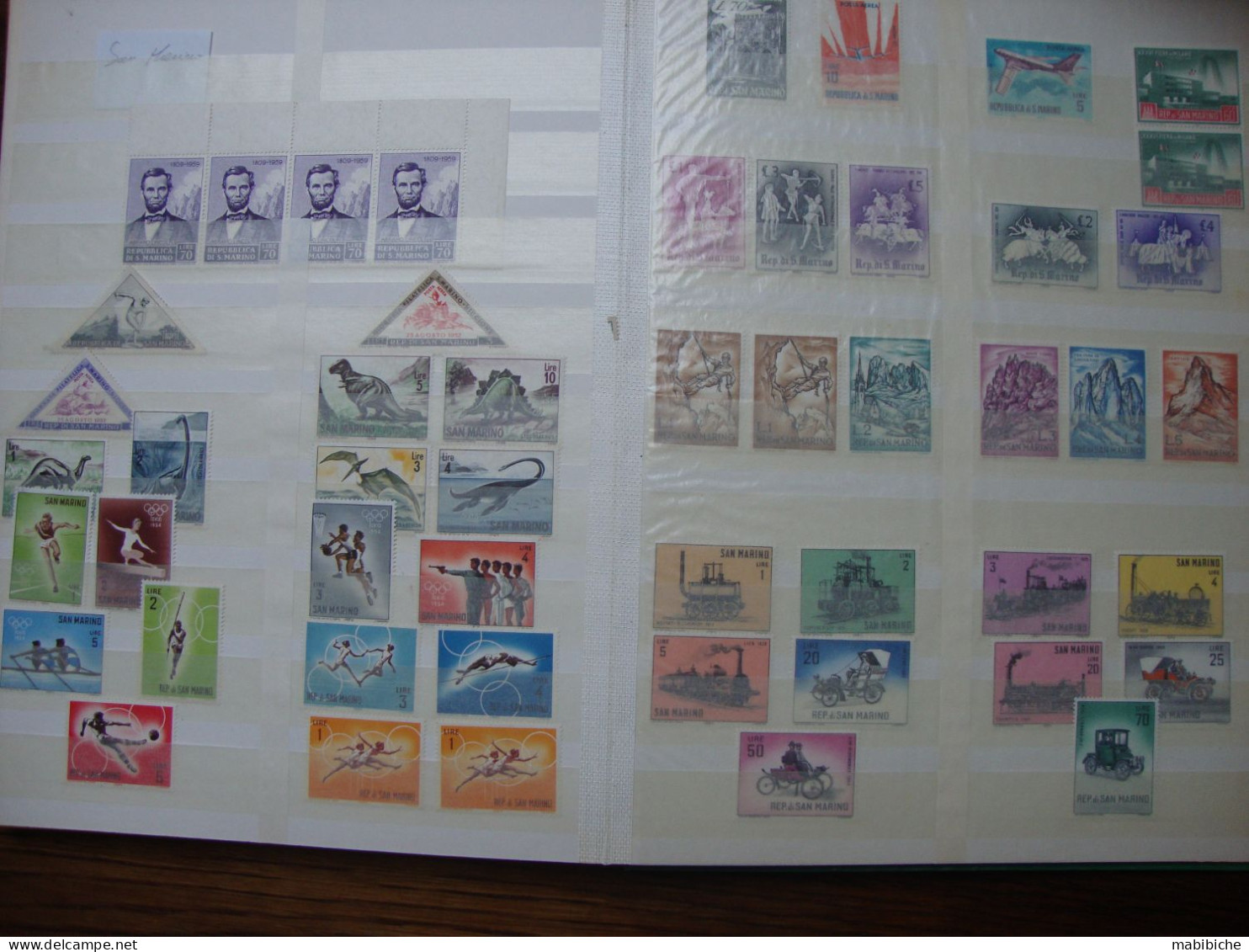 Un album de plus 754 timbres de 20 pays d'Europe.