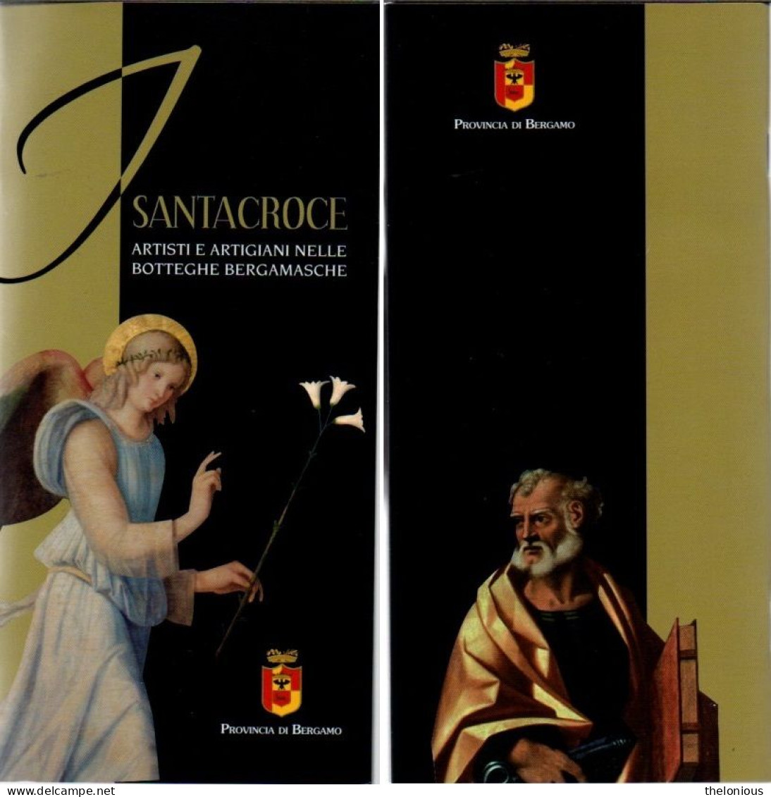 # Opuscolo - I Santacroce Artisti E Artigiani Nelle Botteghe Bergamasche - Arte, Antiquariato