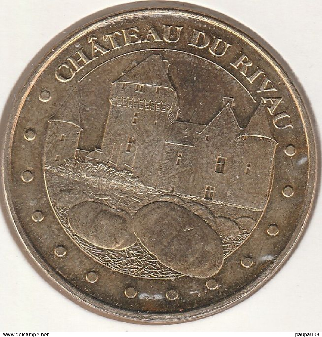 MONNAIE DE PARIS 2011 - 37 LEMERE - Château Du Rivau - 2011