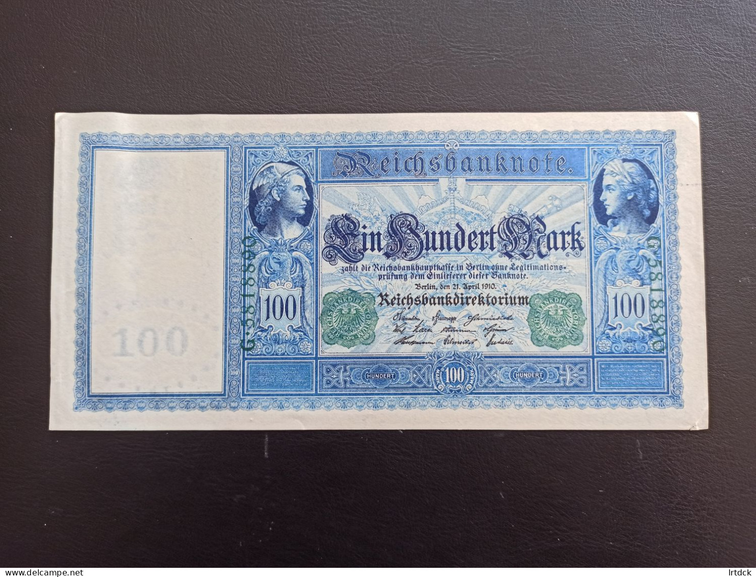 Billet Allemagne 100 Mark 1910 - 100 Mark