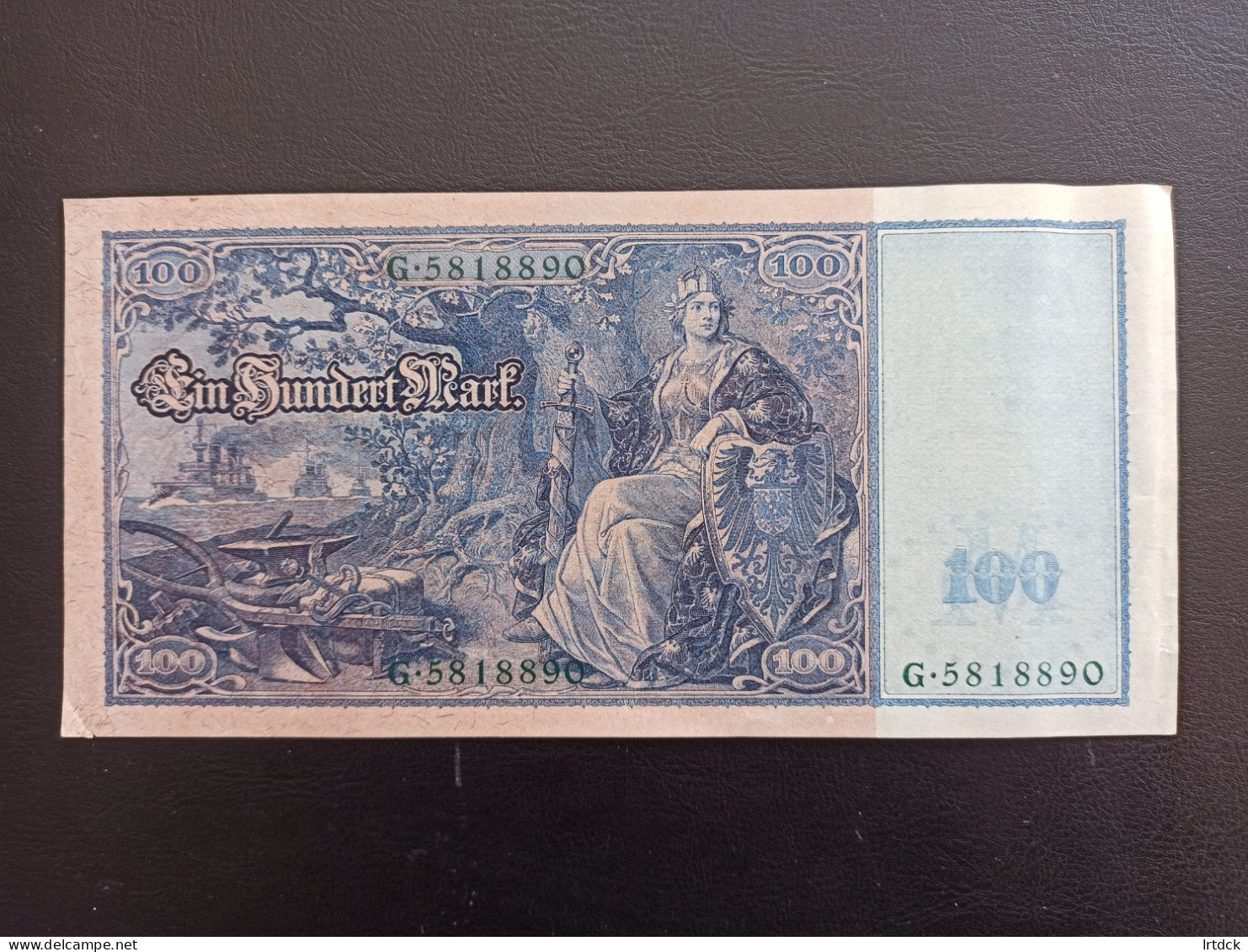 Billet Allemagne 100 Mark 1910 - 100 Mark