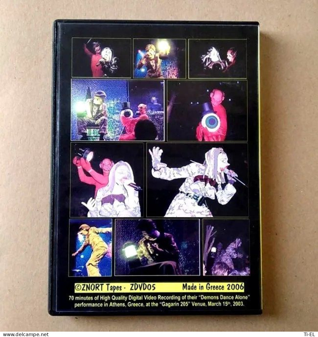 THE RESIDENTS "Live In Athens, Gagarin 205, 15.3.2003" DVD - Musik-DVD's