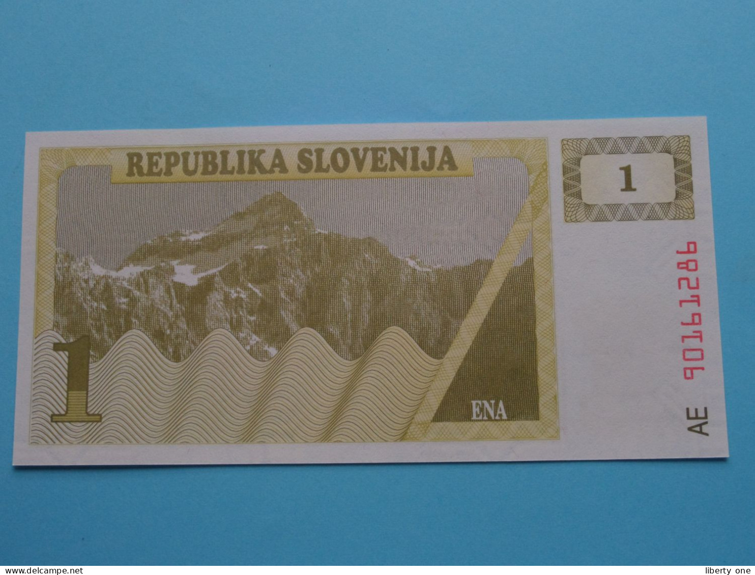 1 Tolar () Republika Slovenija ( For Grade See SCAN ) UNC ! - Slovenië