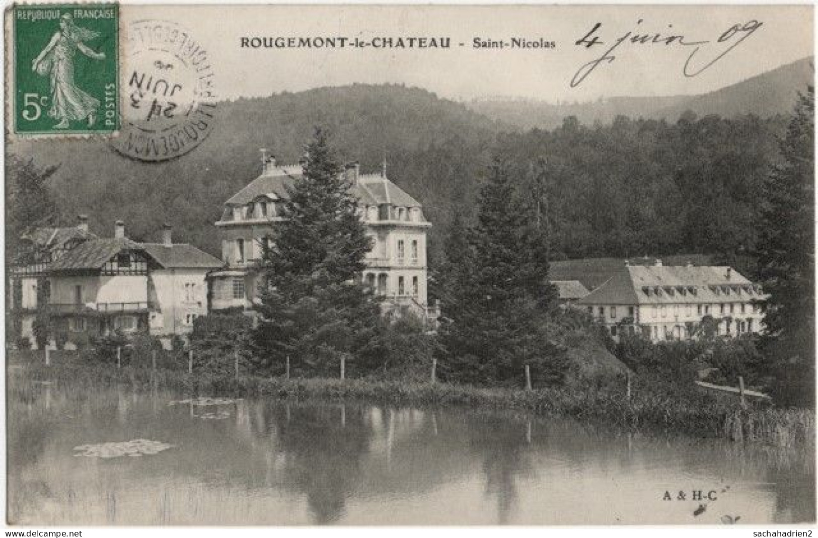 90. ROUGEMONT-LE-CHATEAU. Saint-Nicolas - Rougemont-le-Château