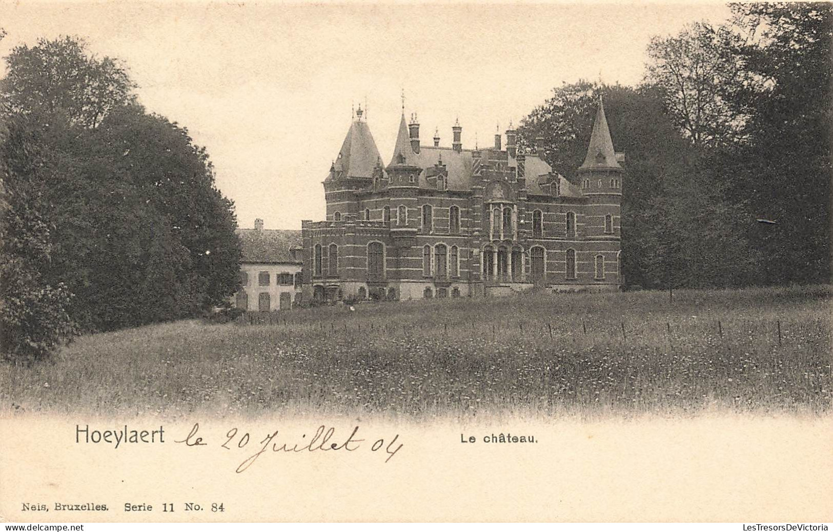 BELGIQUE - Hoeilaart - Le Château à Hoeylaert  - Carte Postale Ancienne - Hoeilaart