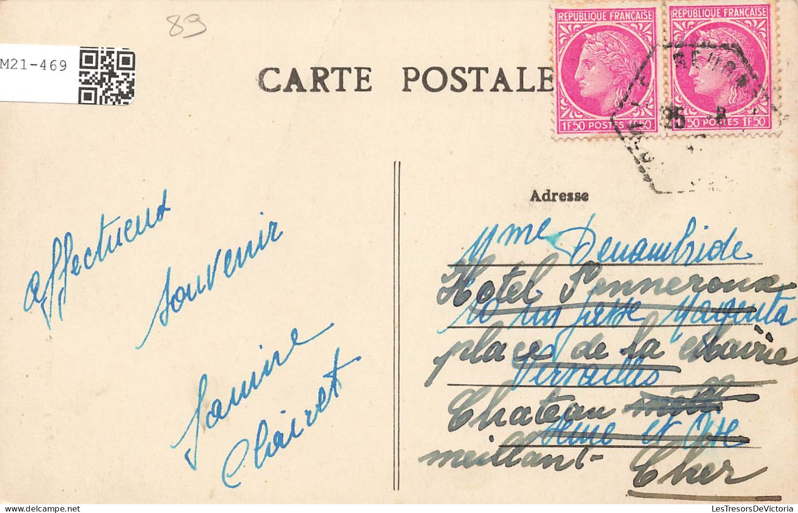 FRANCE - Parthenay - Le Beugnon - Extérieur De L'église - Carte Postale Ancienne - Parthenay