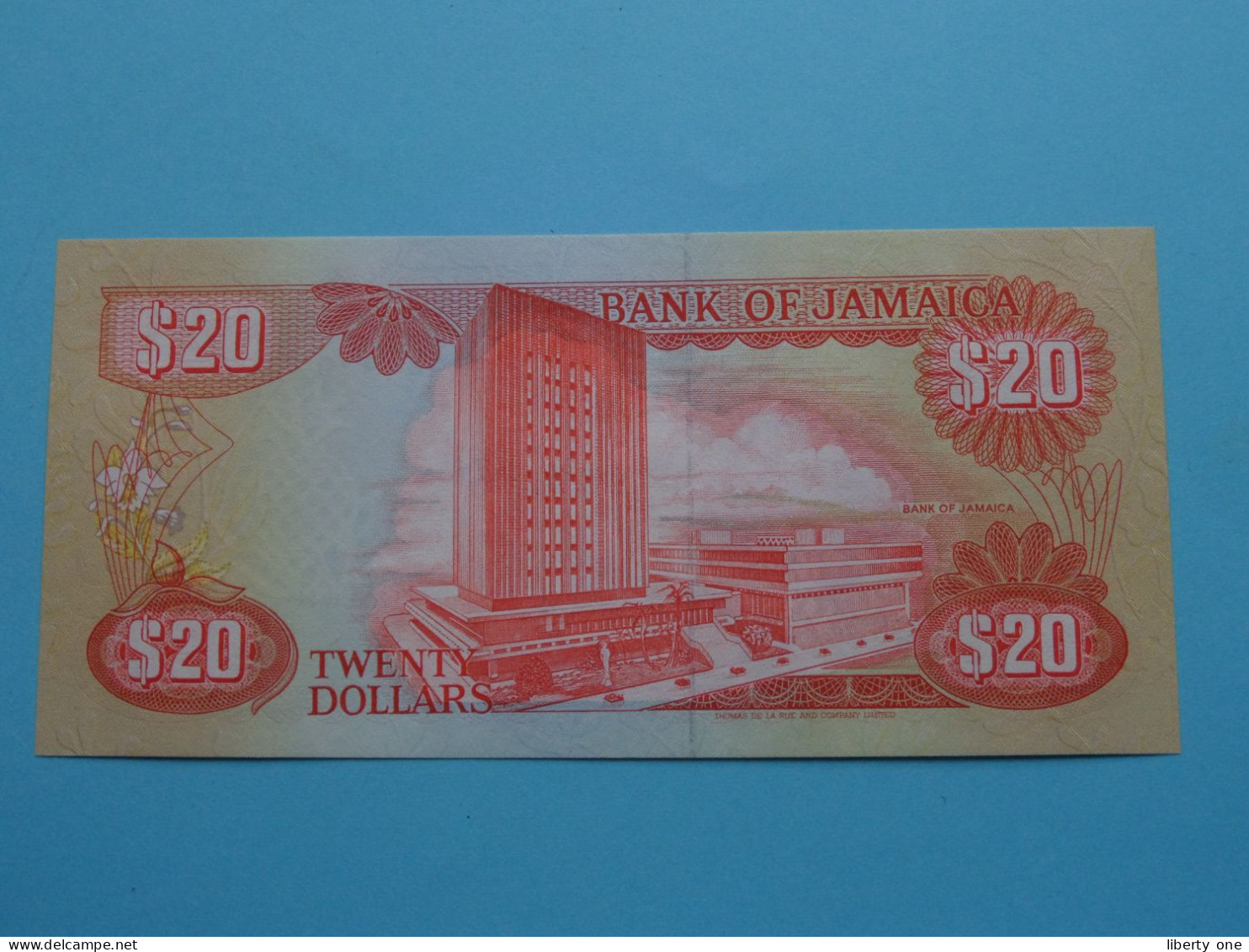 20 Twenty Dollars ( 1.10.91 ) Bank Of Jamaica ( For Grade See SCAN ) UNC ! - Giamaica