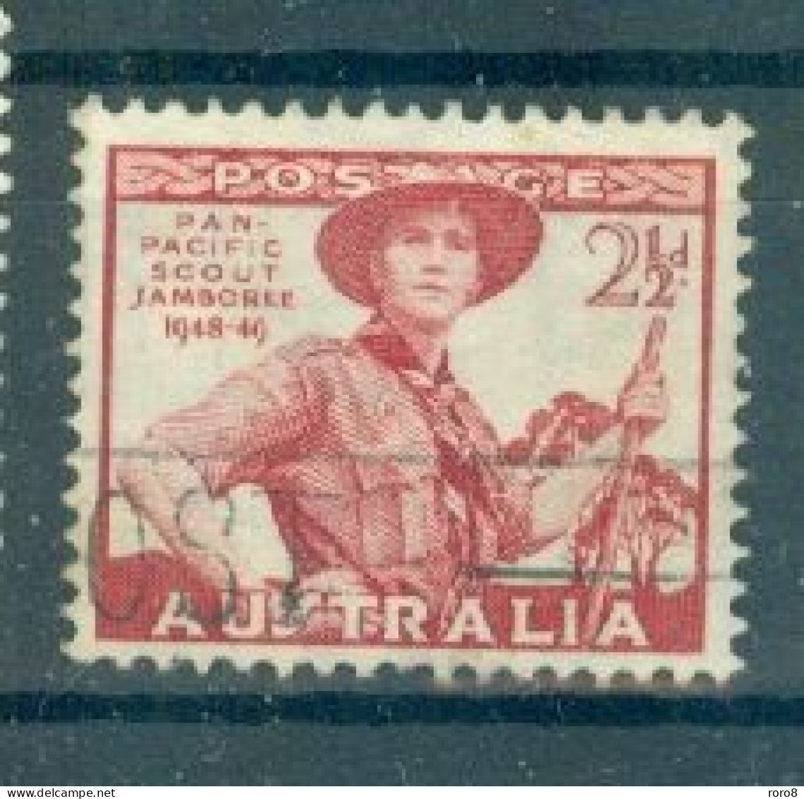 AUSTRALIE - N°163 Oblitéré. Jamboree Du Pacifique 1948-49. - Gebraucht