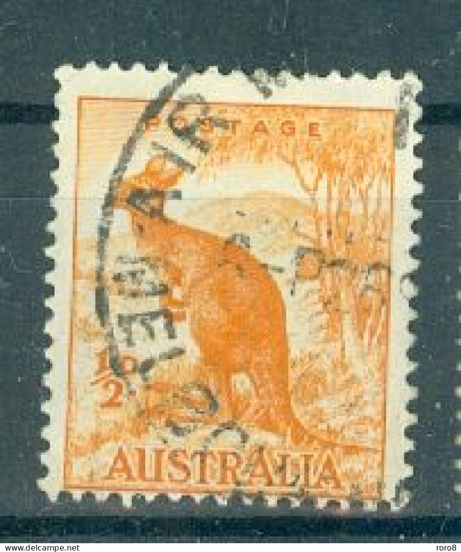 AUSTRALIE - N°163A Oblitéré. Types De 1937-43. Sans Filigrane. - Gebraucht