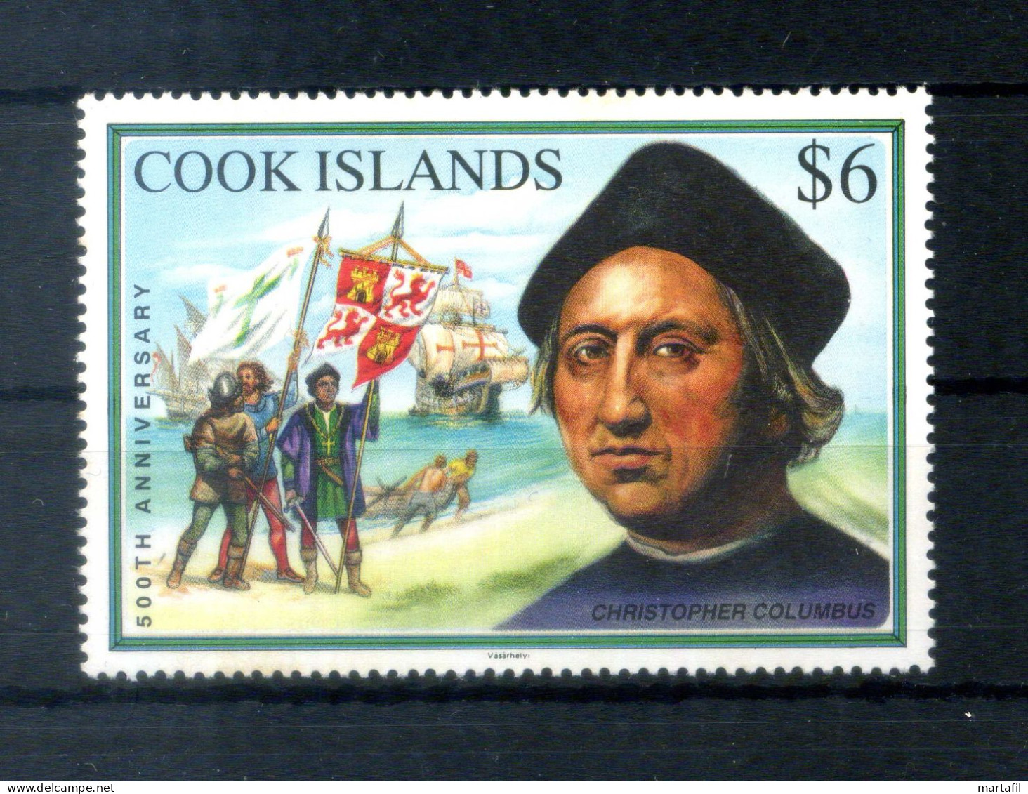 1992 COOK SET MNH ** 1042 500° Ann. Scoperta Dell'America - Cook Islands