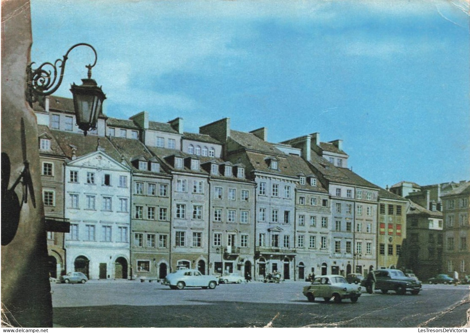 POLOGNE - Varsovie - Place De La Vieille Ville - Place Du Marché - Colorisé - Carte Postale - Pologne