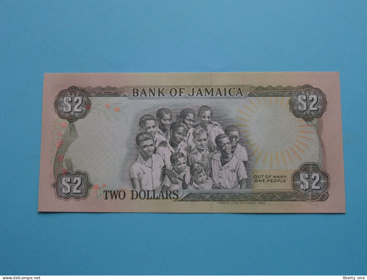 2 Two Dollars ( 29.5.92 ) Bank Of JAMAICA ( For Grade See SCAN ) UNC ! - Giamaica