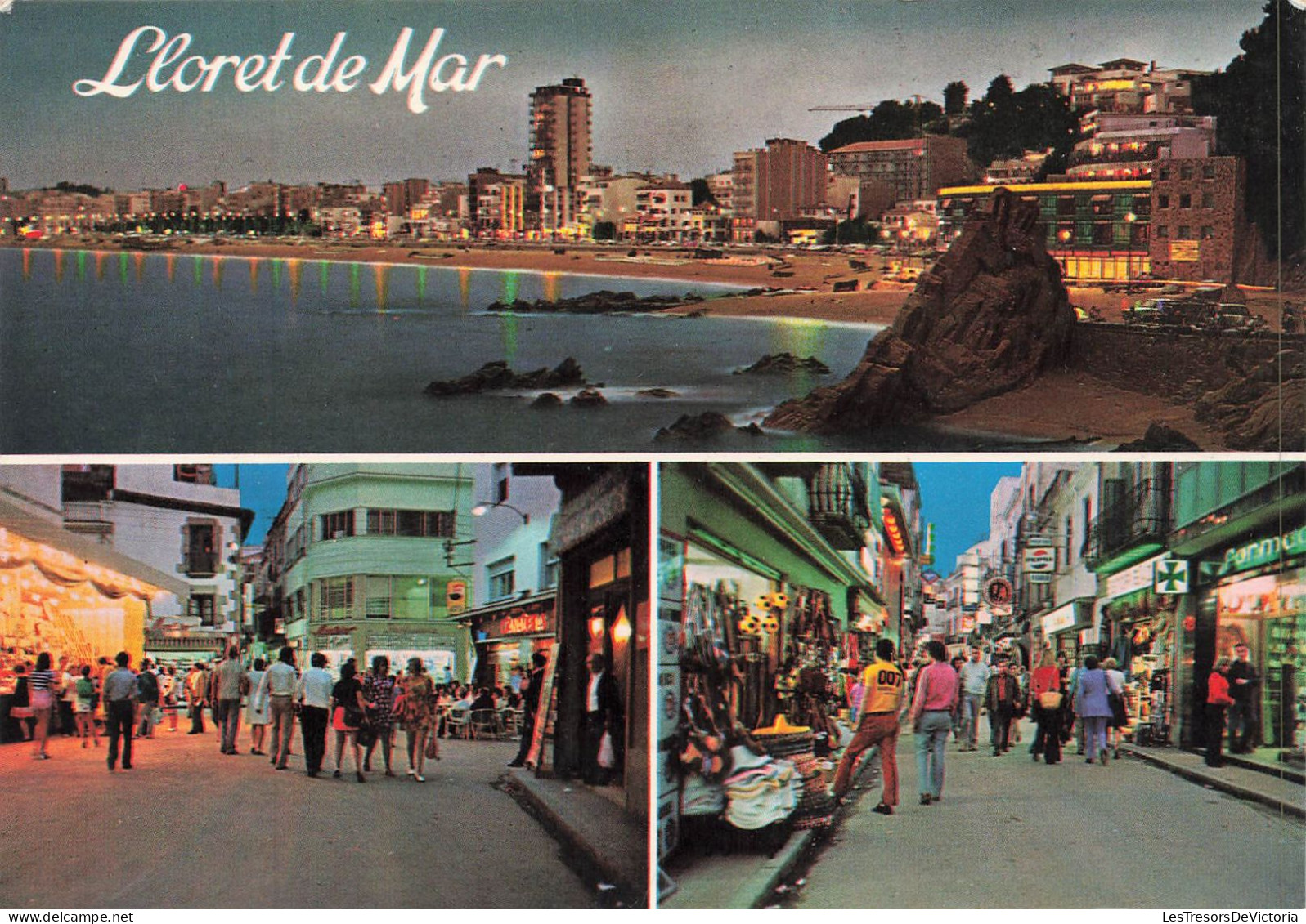 ESPAGNE - Lloret De Mar - Animé- Colorisé - Carte Postale - Gerona