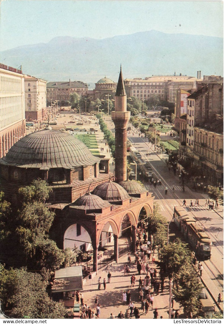 BULGARIE - Grande Mosquée De Sofia - Le Boulevard - Animé - Colorisé - Carte Postale - Bulgaria