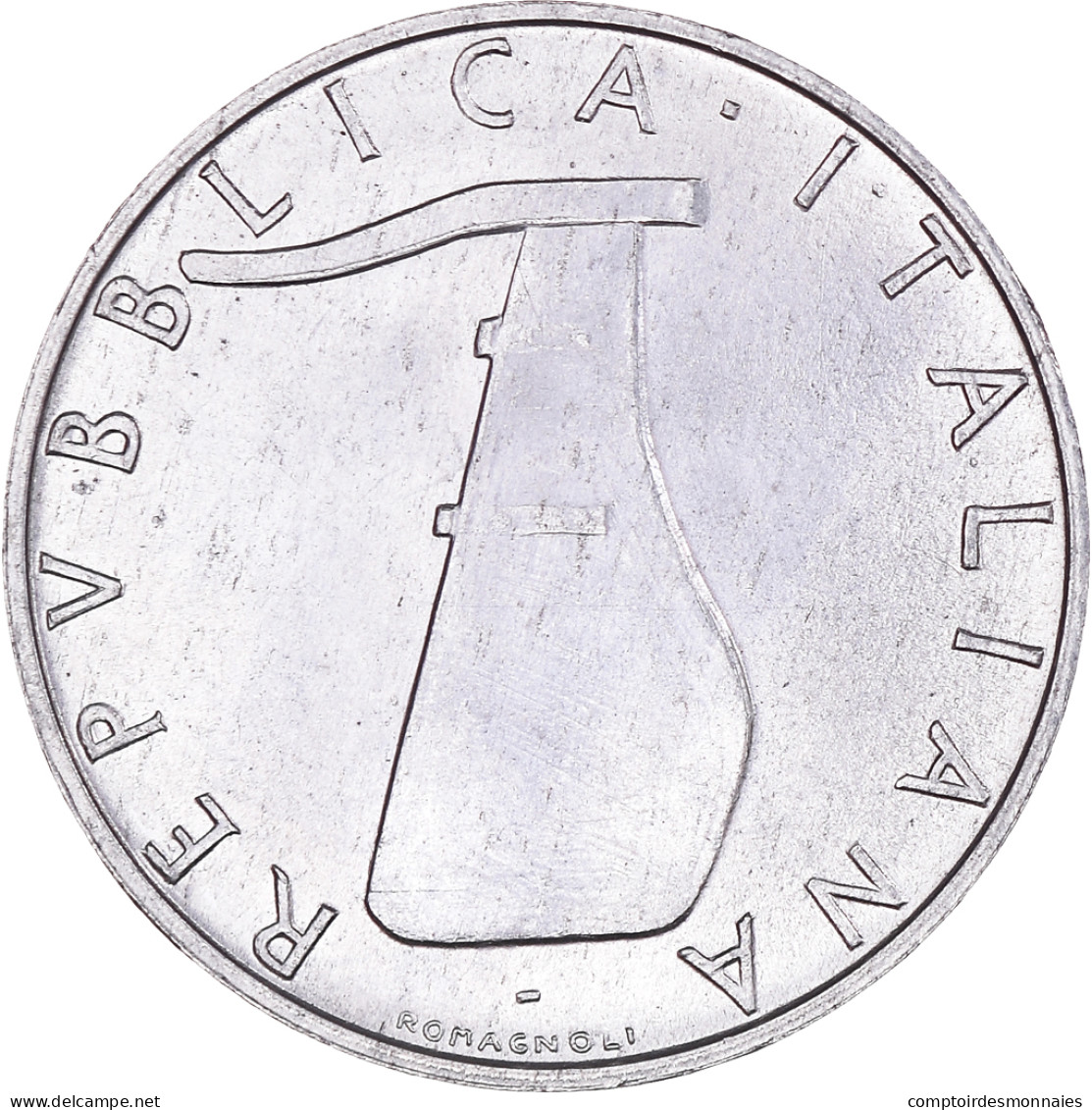 Monnaie, Italie, 5 Lire, 1974, Rome, SPL+, Aluminium, KM:92 - 5 Liras